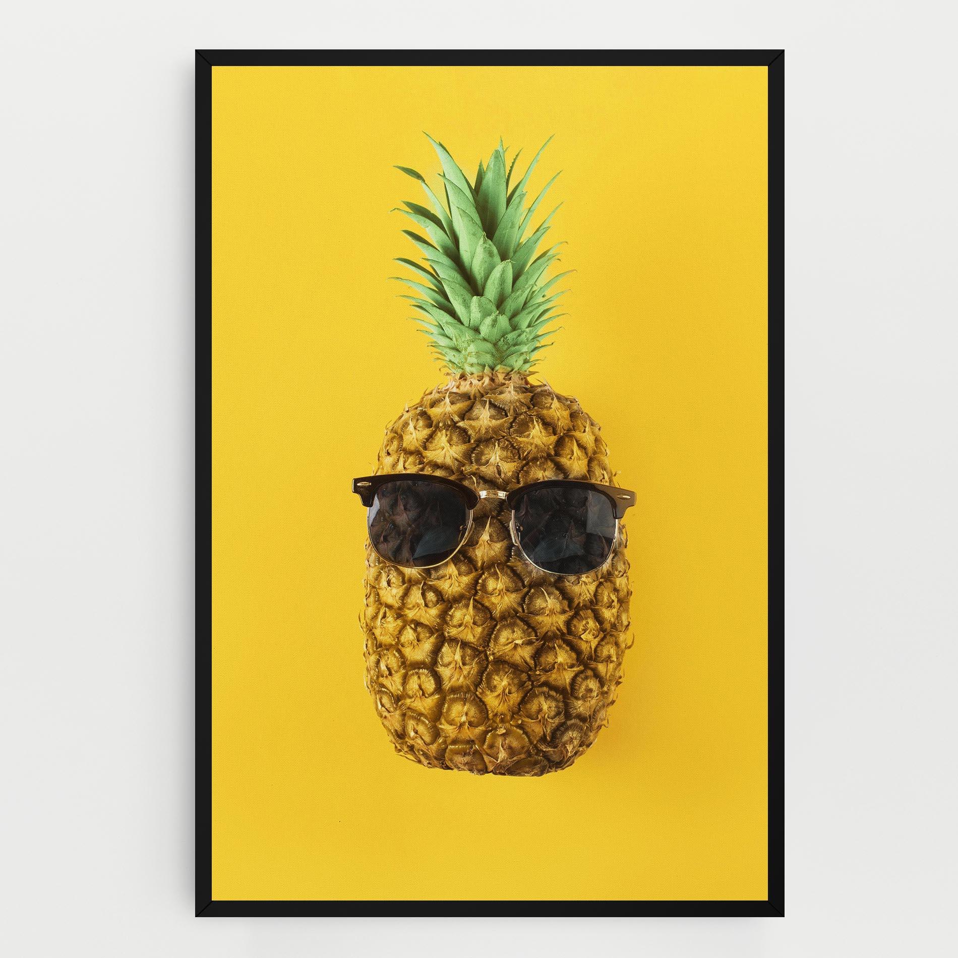 Vászonkép Fresh Pineapple mockup 0