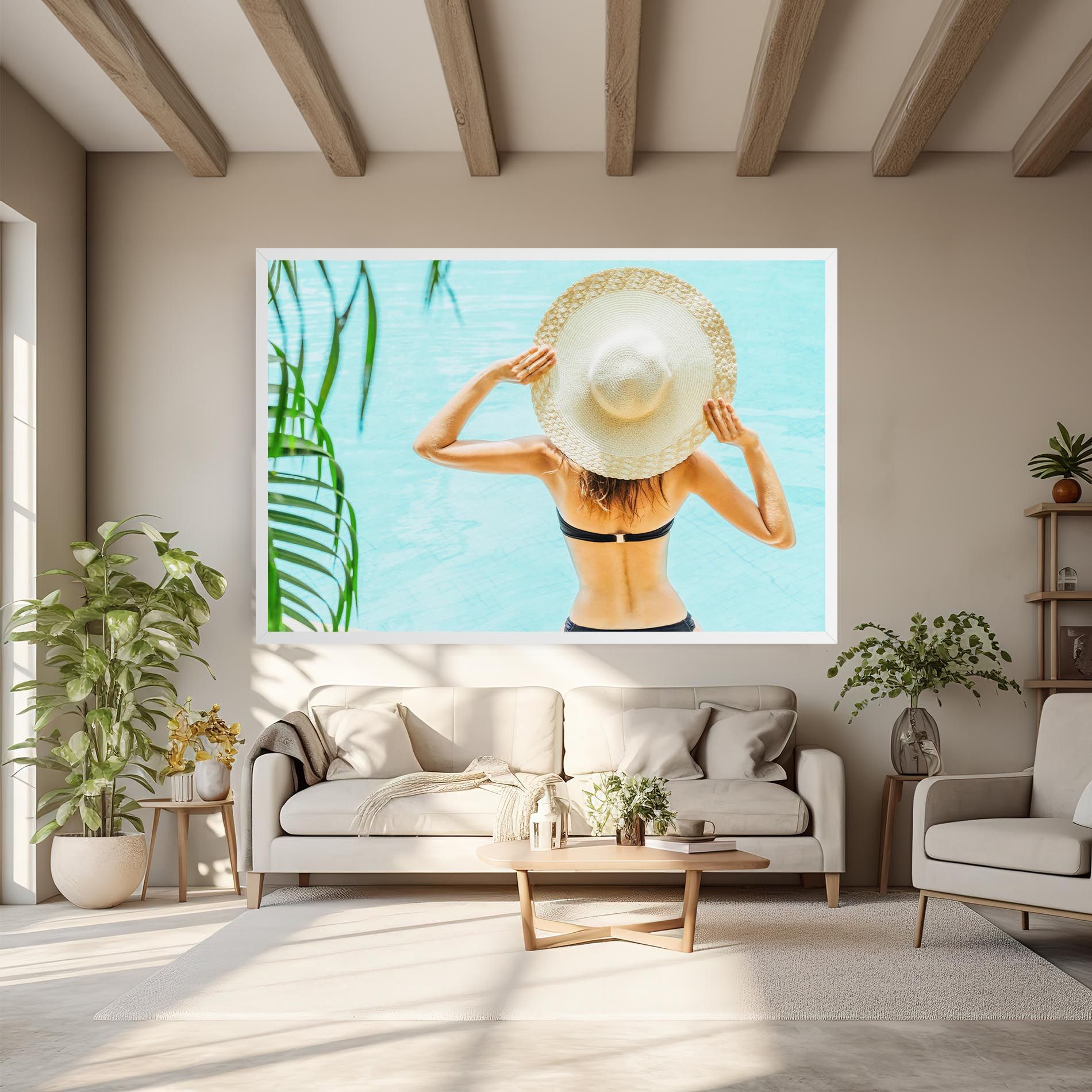 Enjoying Swimming Pool mockup 6