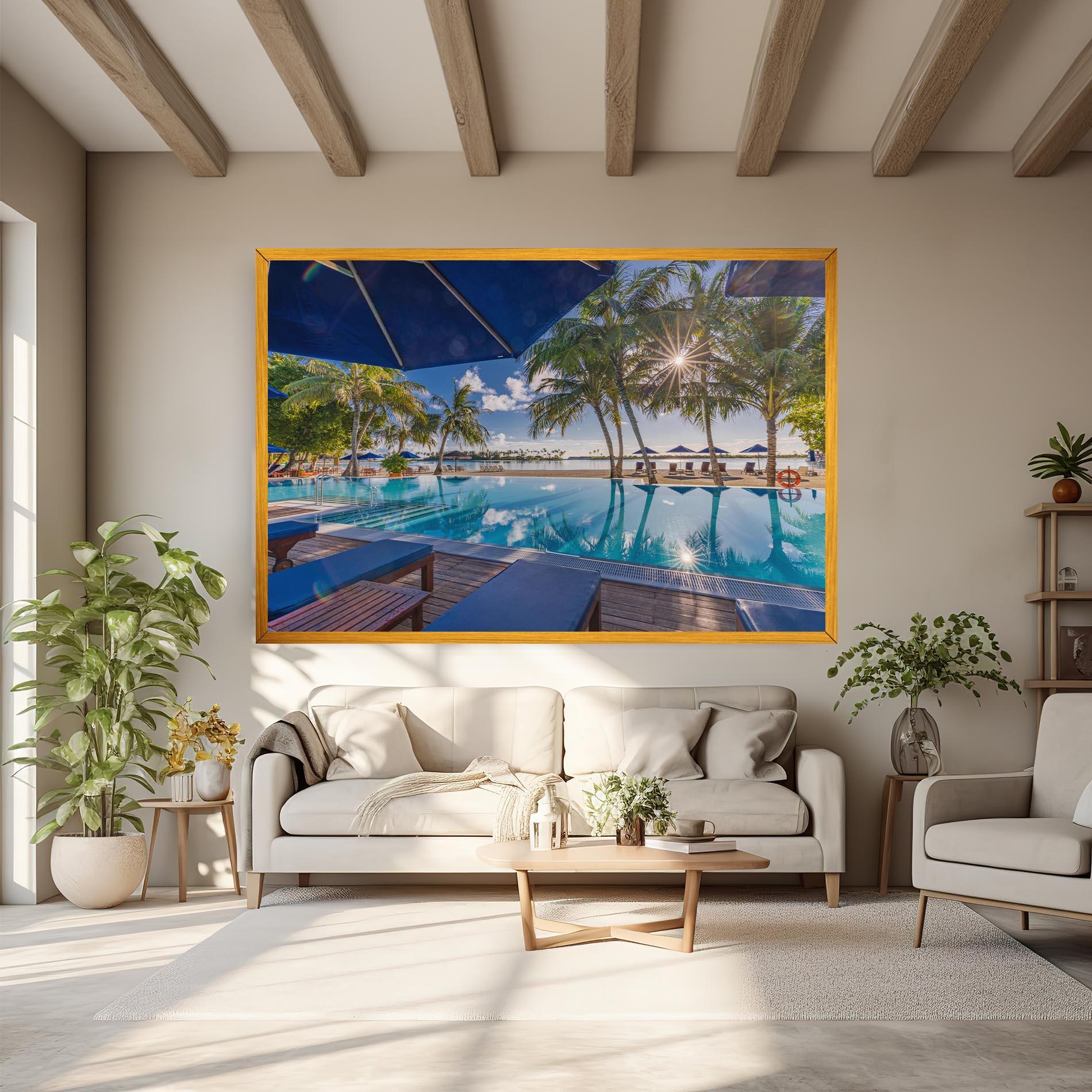 Vászonkép Fantastic Summer Mood mockup 6