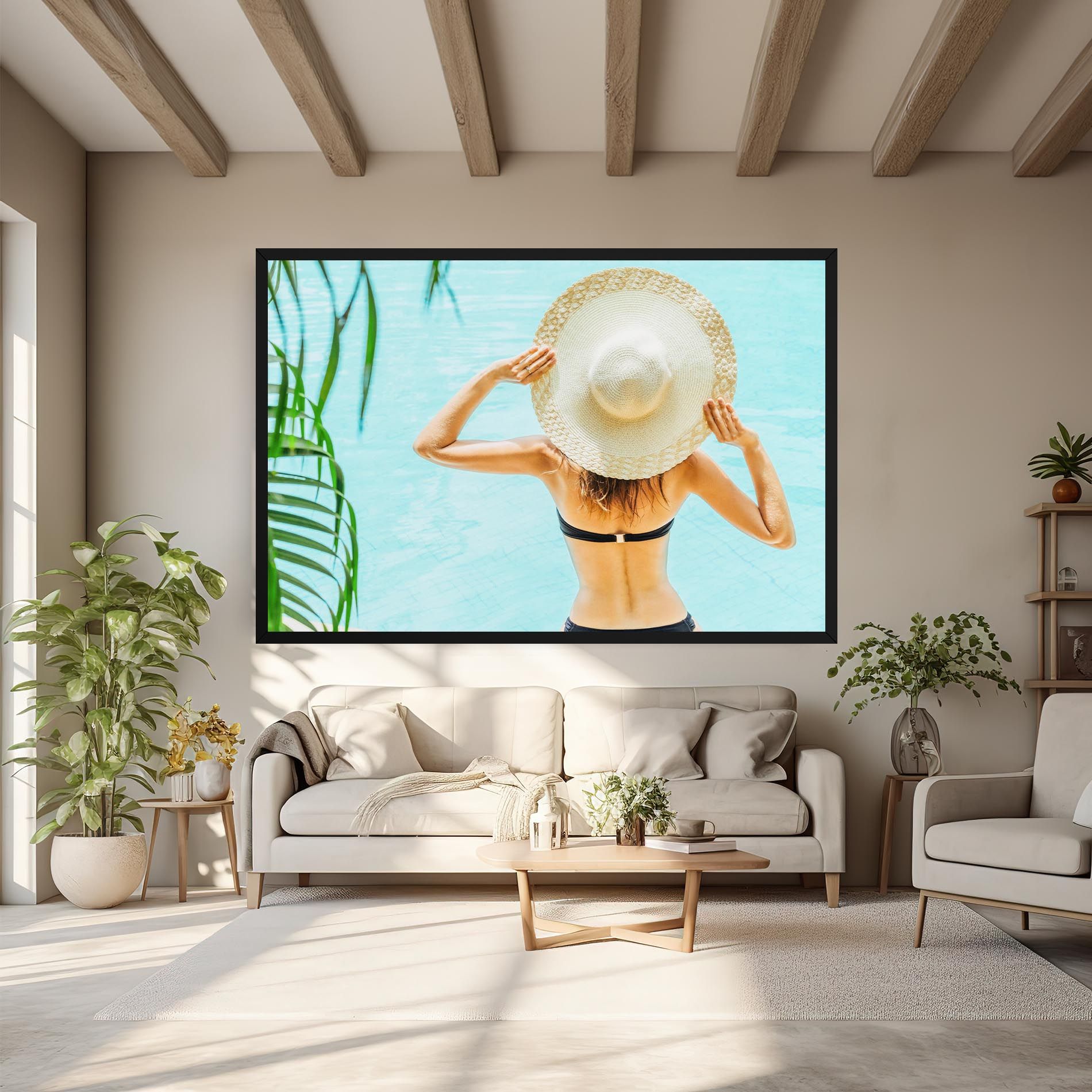 Enjoying Swimming Pool mockup 6