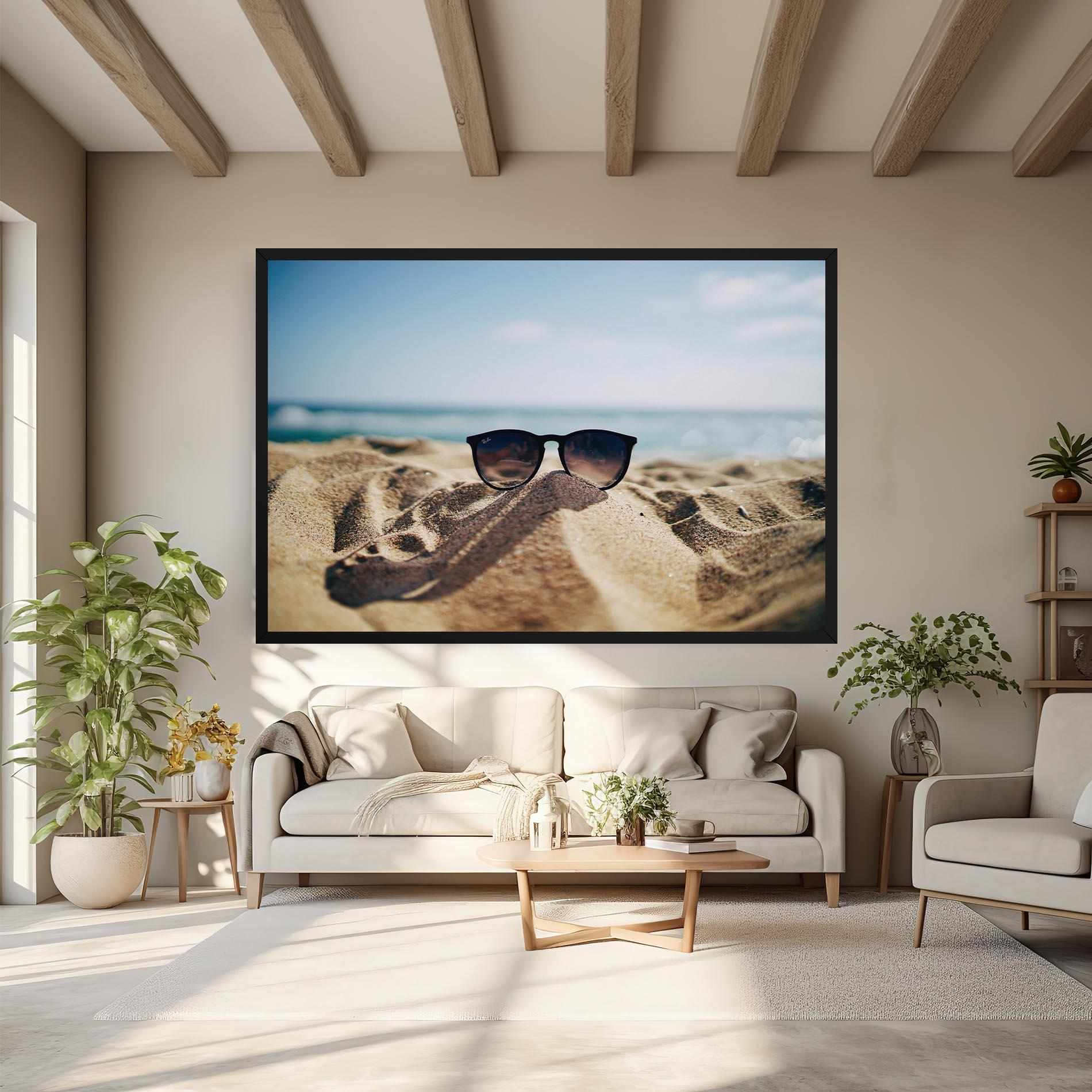 Vászonkép Sand Glasses mockup 6