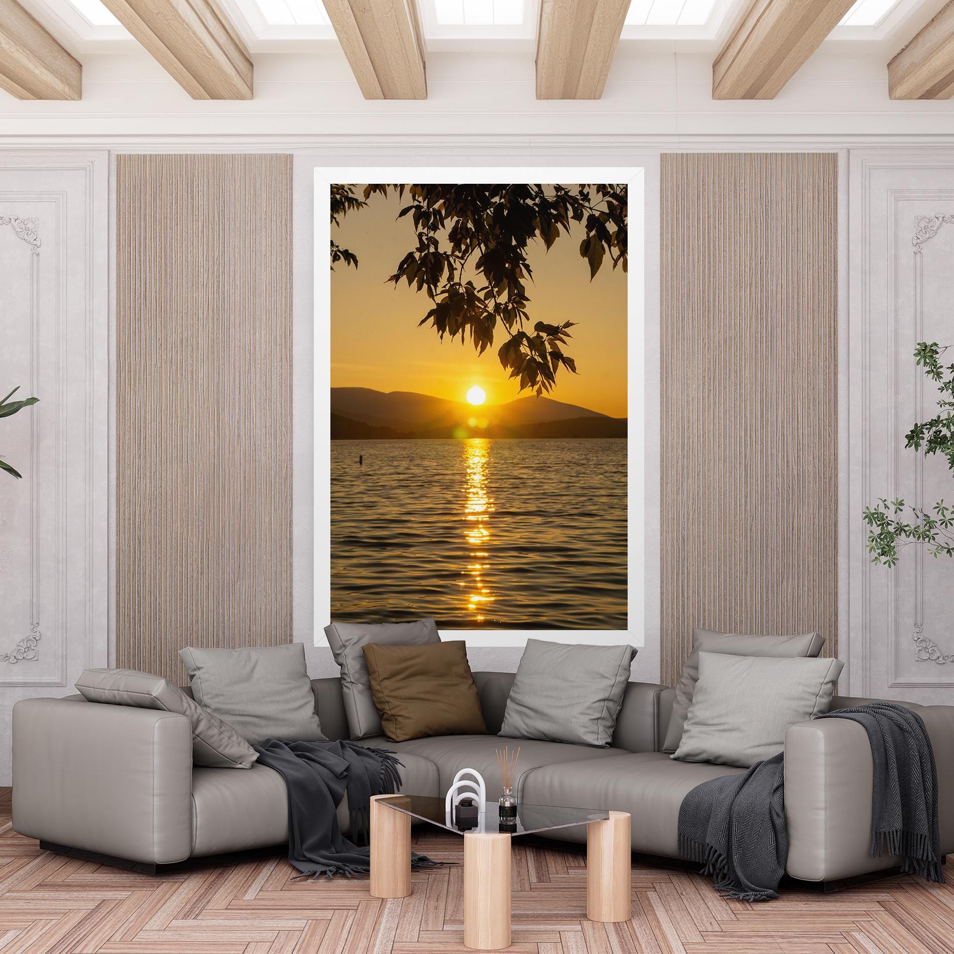 Yellow Sunrise mockup 6