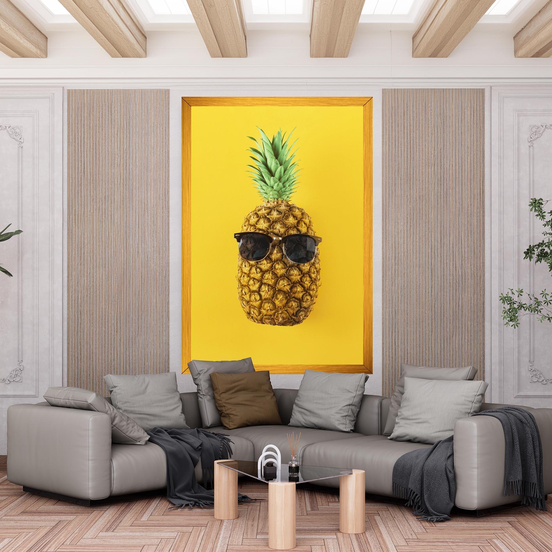 Vászonkép Fresh Pineapple mockup 6