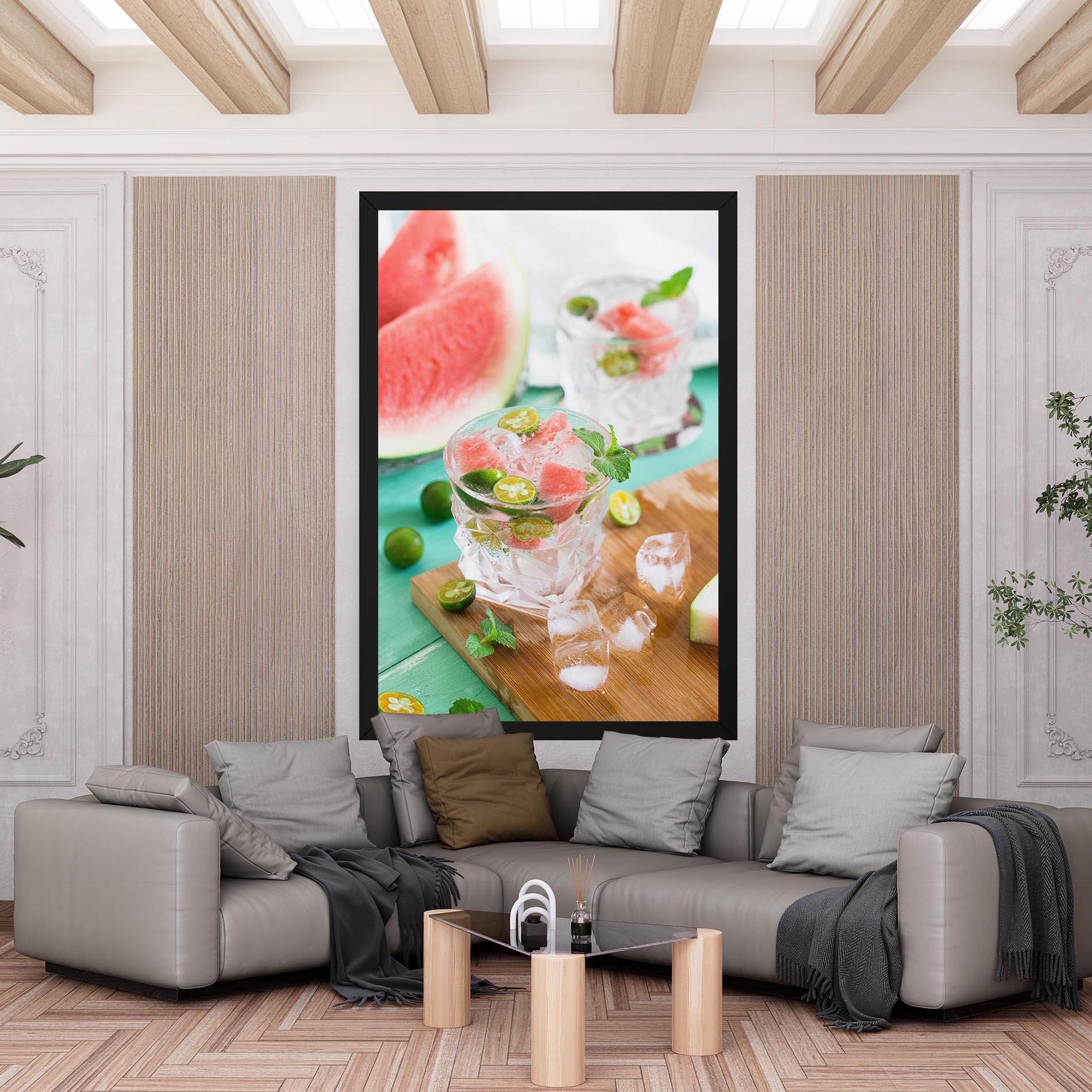 Vászonkép Summer Drink mockup 6