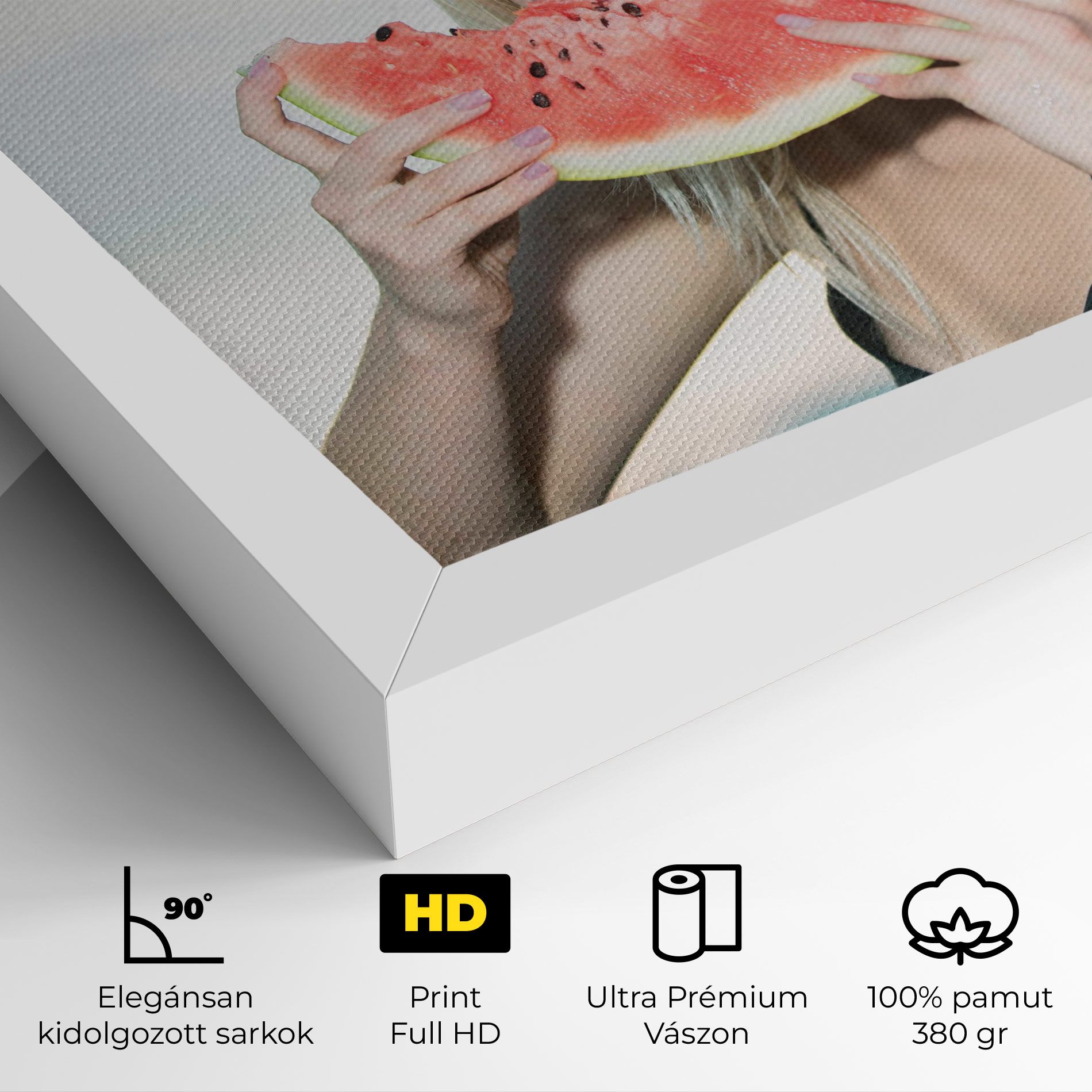 Eating Watermelon mockup 4