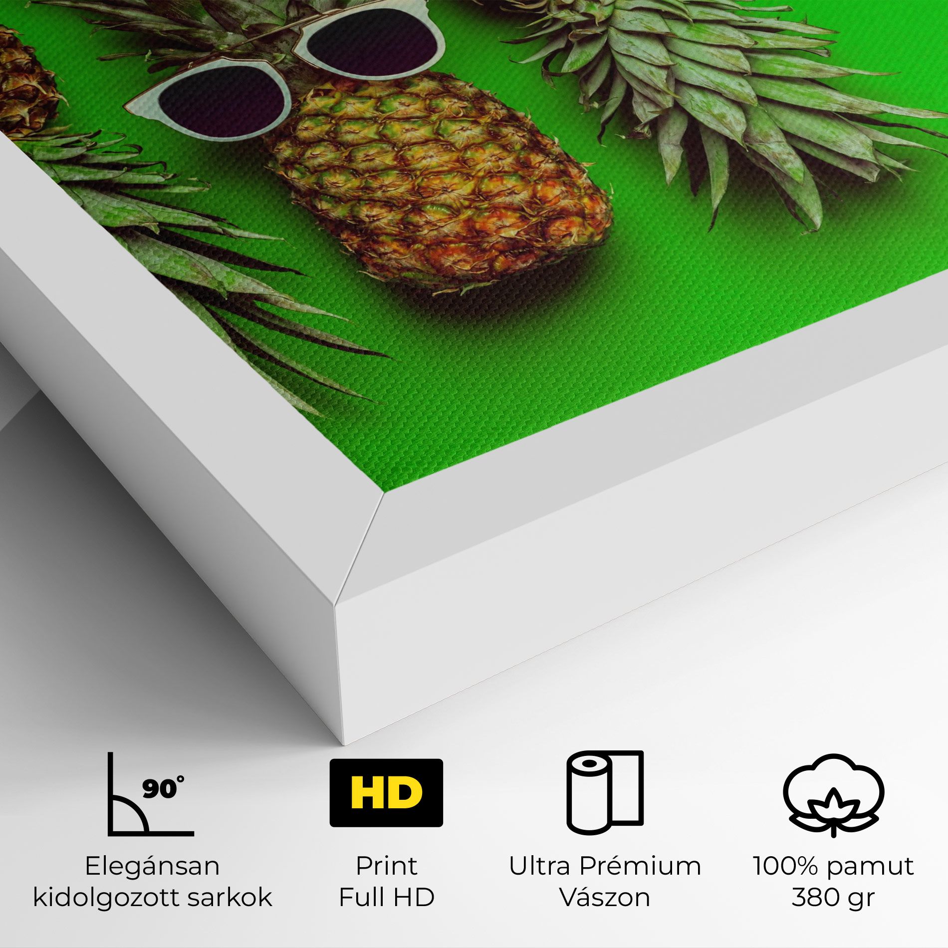 Green Pineapple mockup 4