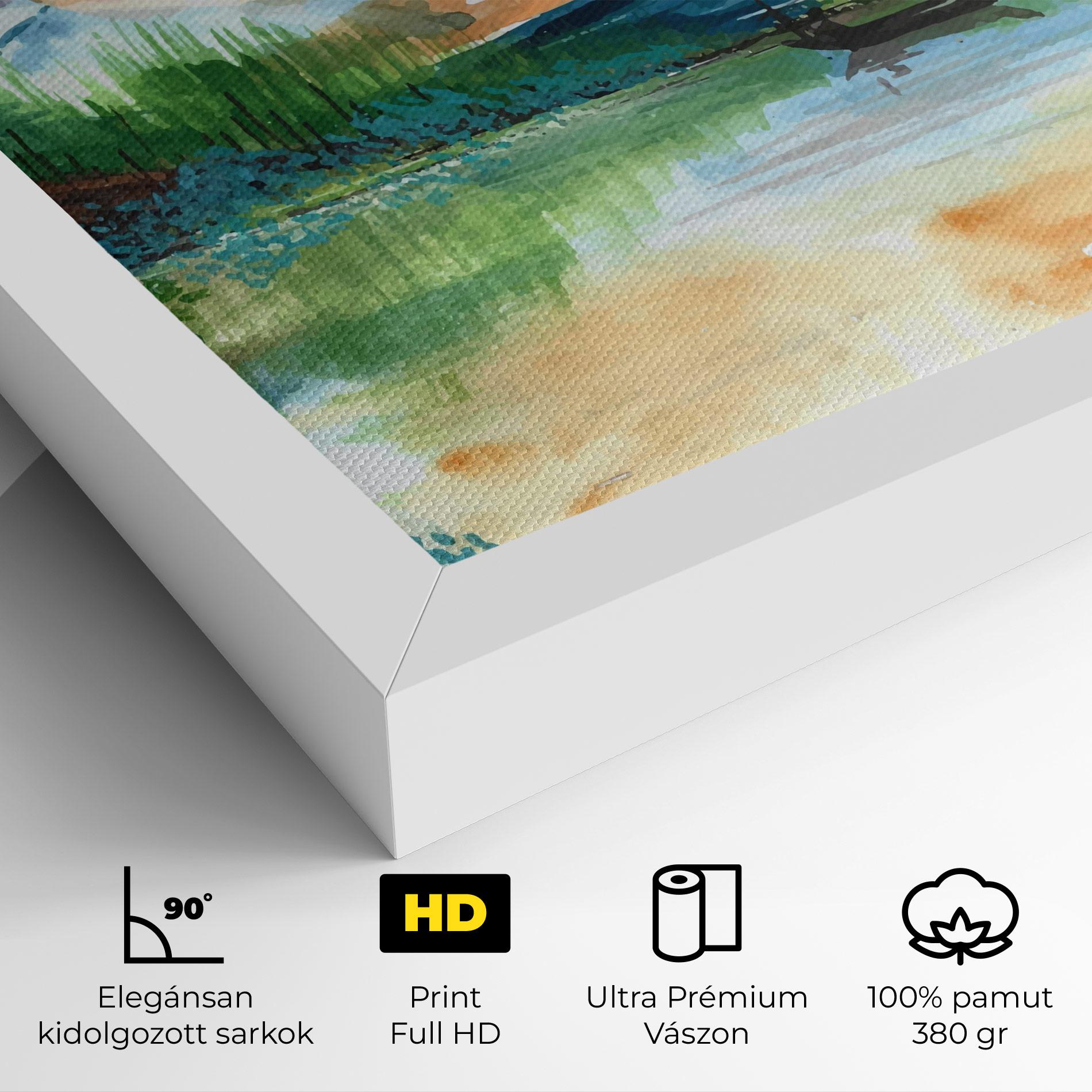 Vászonkép Summer Trip View 01 mockup 4