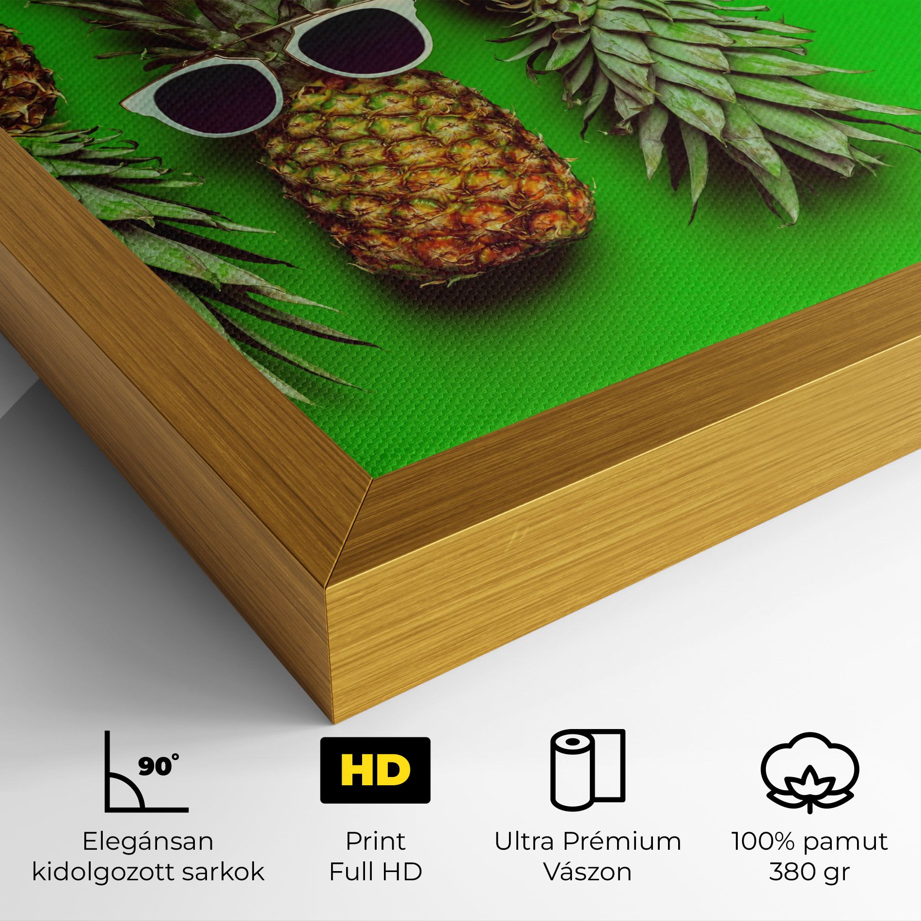 Green Pineapple mockup 4