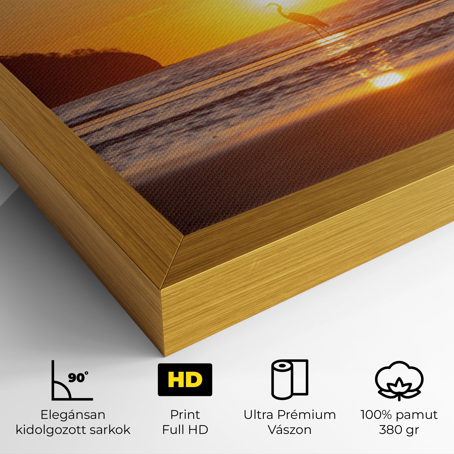 Sunset Bird Silhouette mockup 4