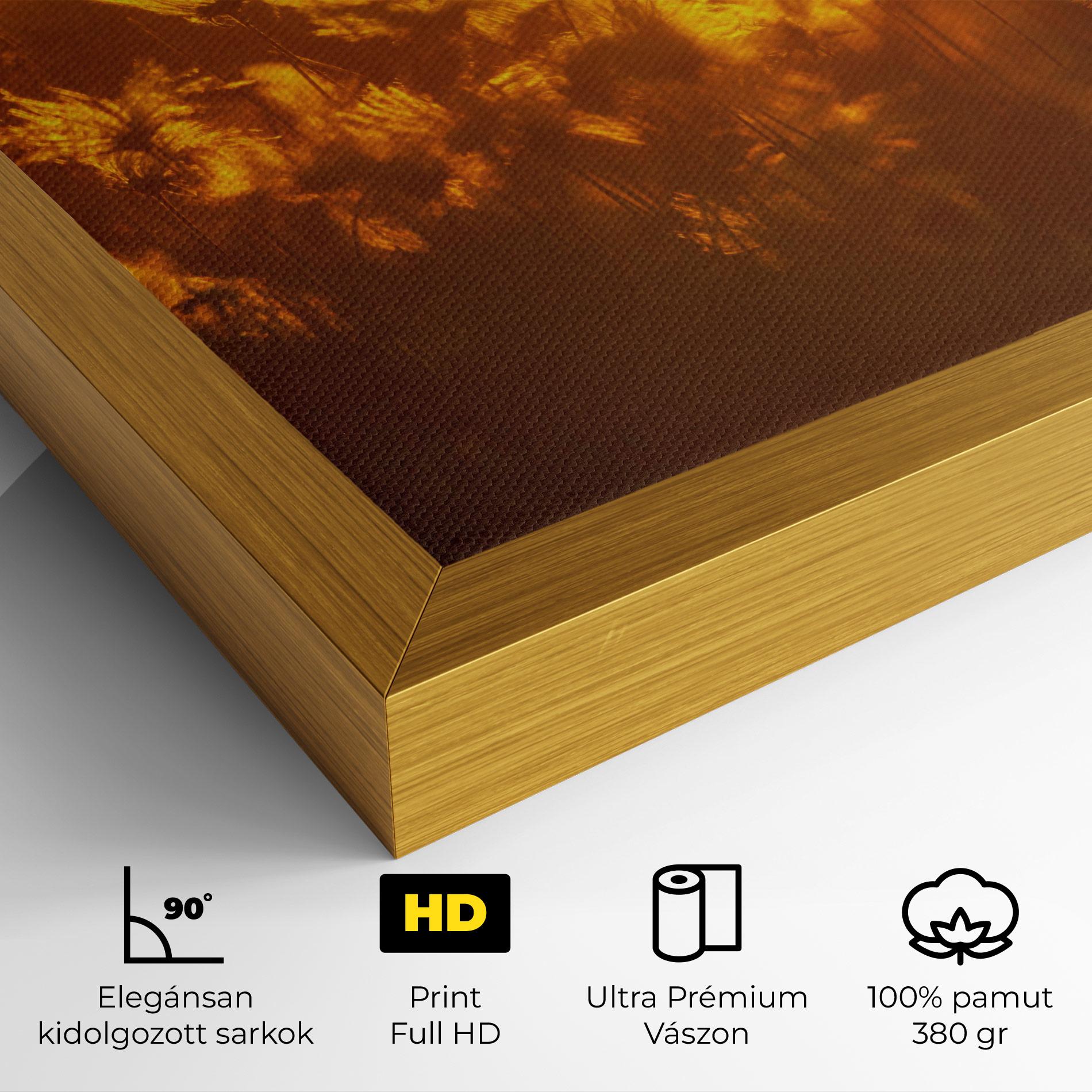 Vászonkép Wildflowers mockup 4