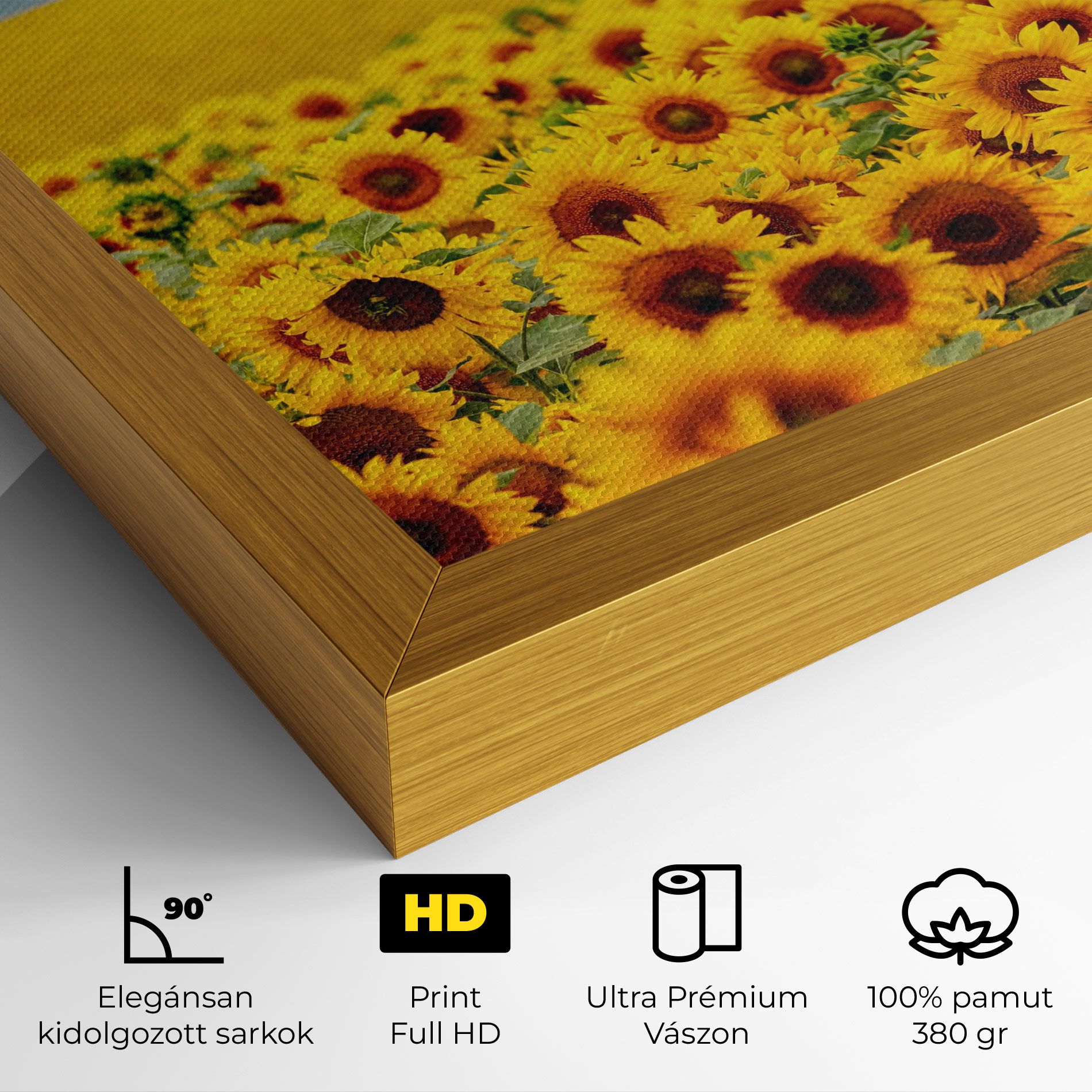 Yellow Sunflowers mockup 4