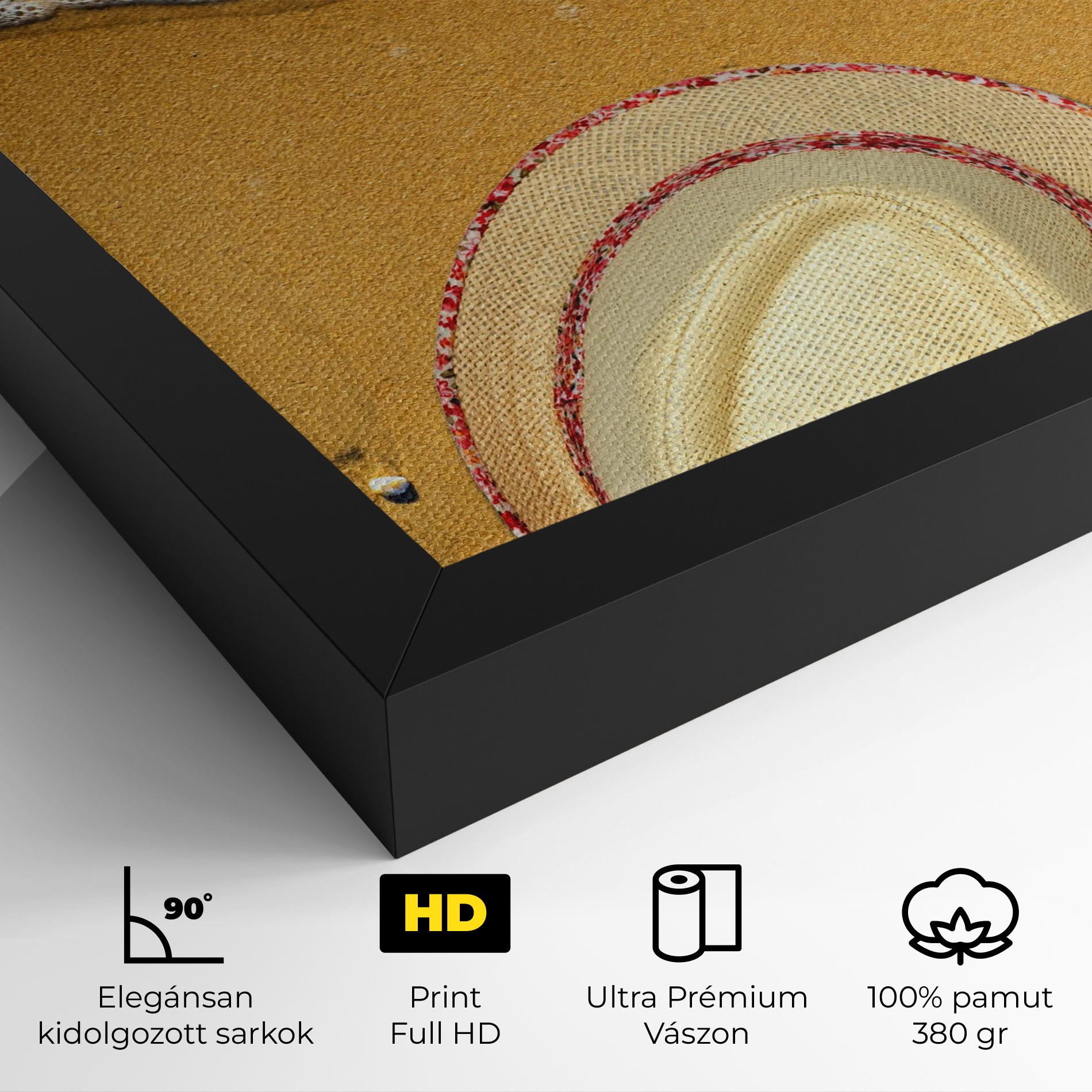 Vászonkép Beach Accessories mockup 4