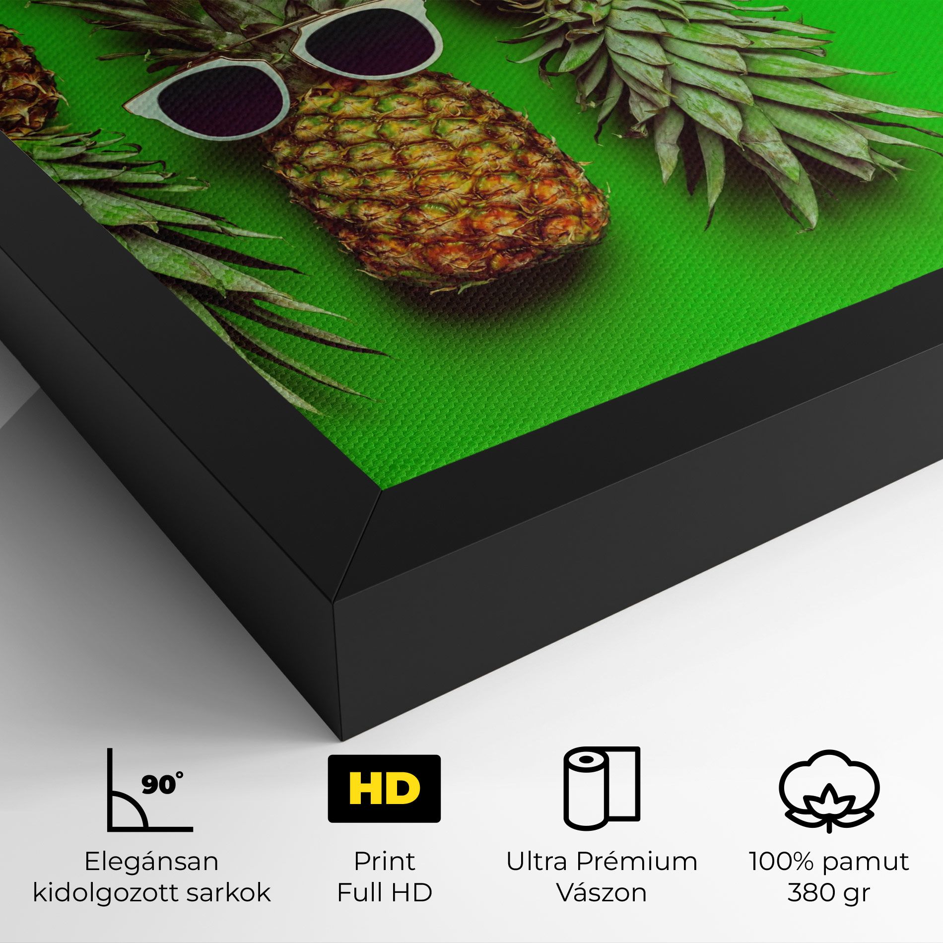 Green Pineapple mockup 4