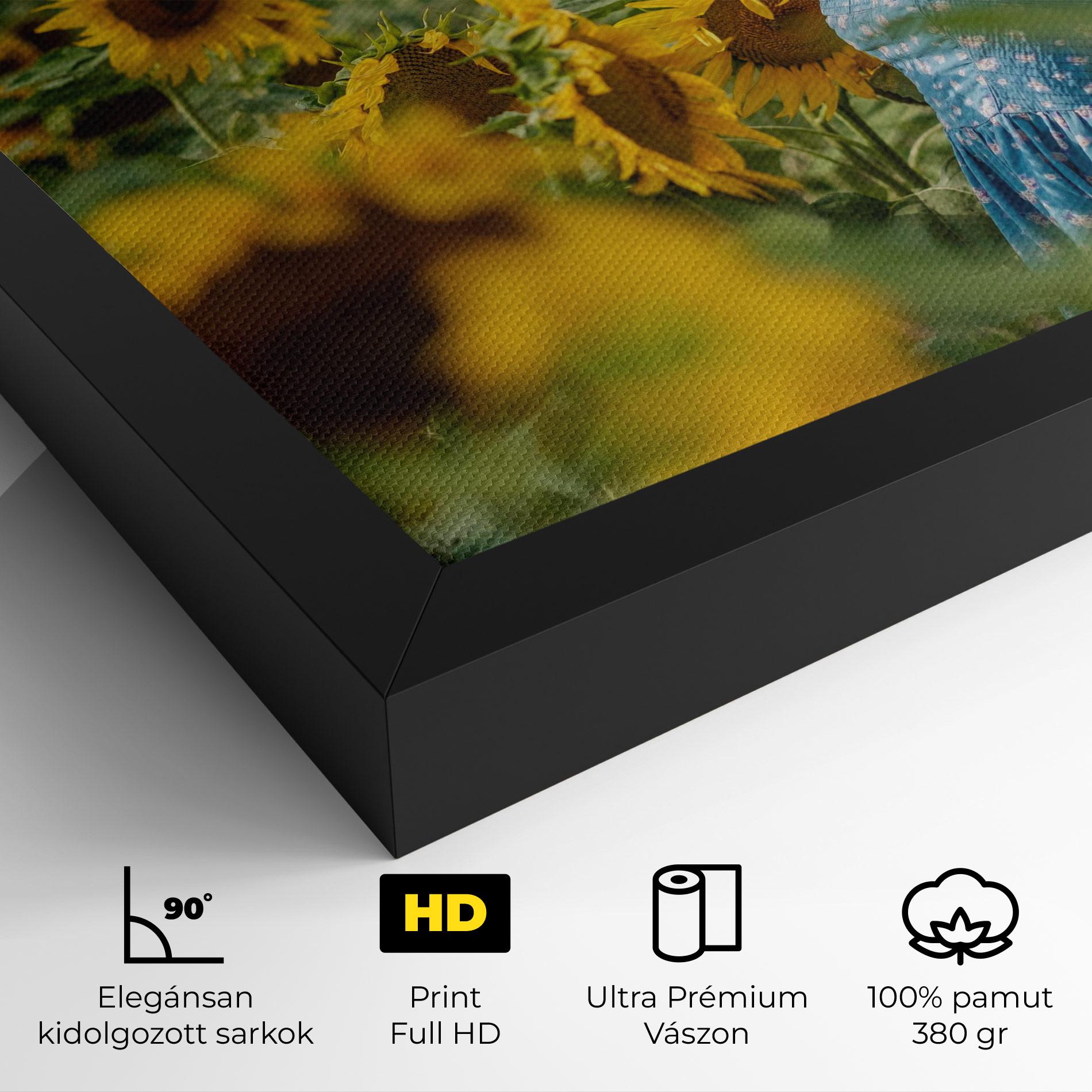 Vászonkép Model Posing mockup 4