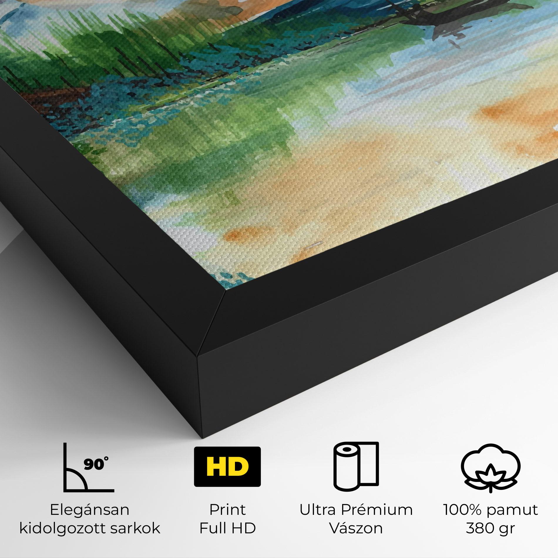 Vászonkép Summer Trip View 01 mockup 4