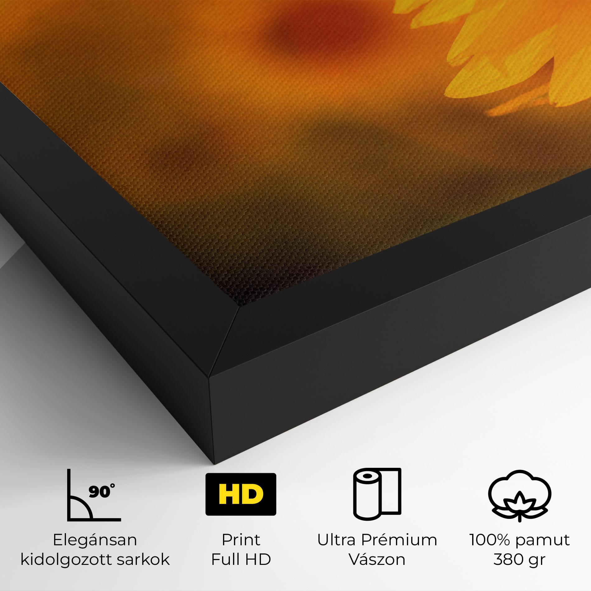 Vászonkép Sunflower mockup 4