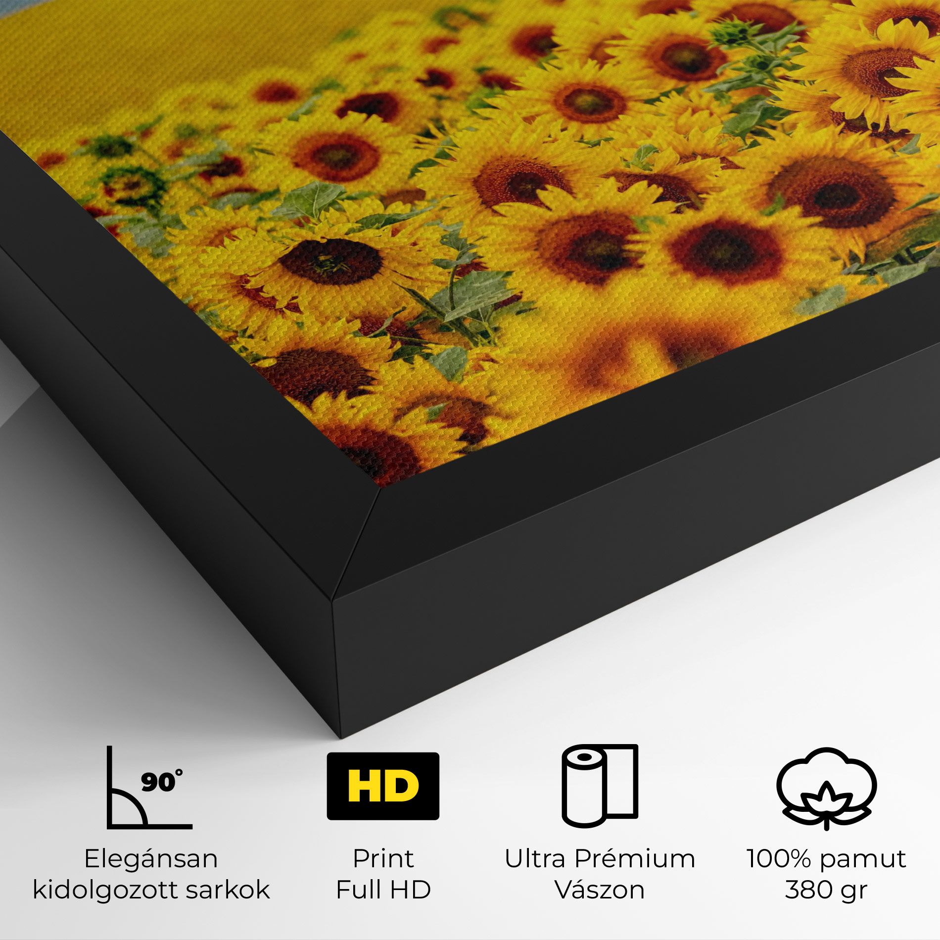 Yellow Sunflowers mockup 4