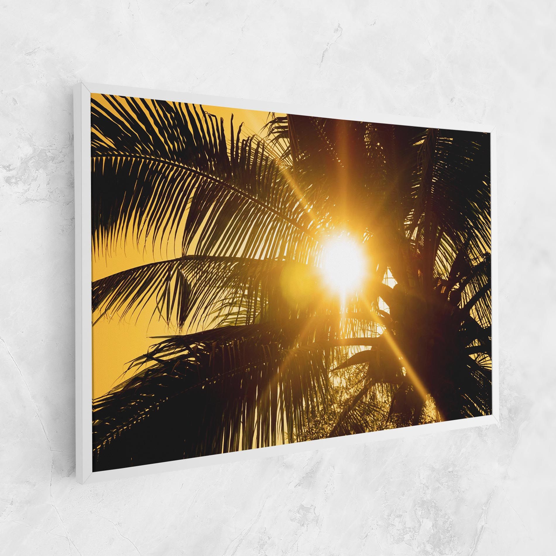 Palm Trees Sun mockup 1