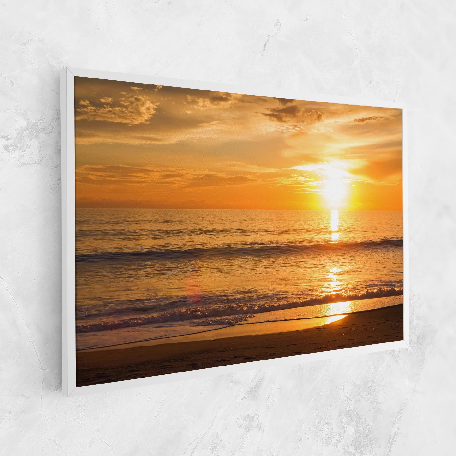 Sunset Ocean Coast mockup 1