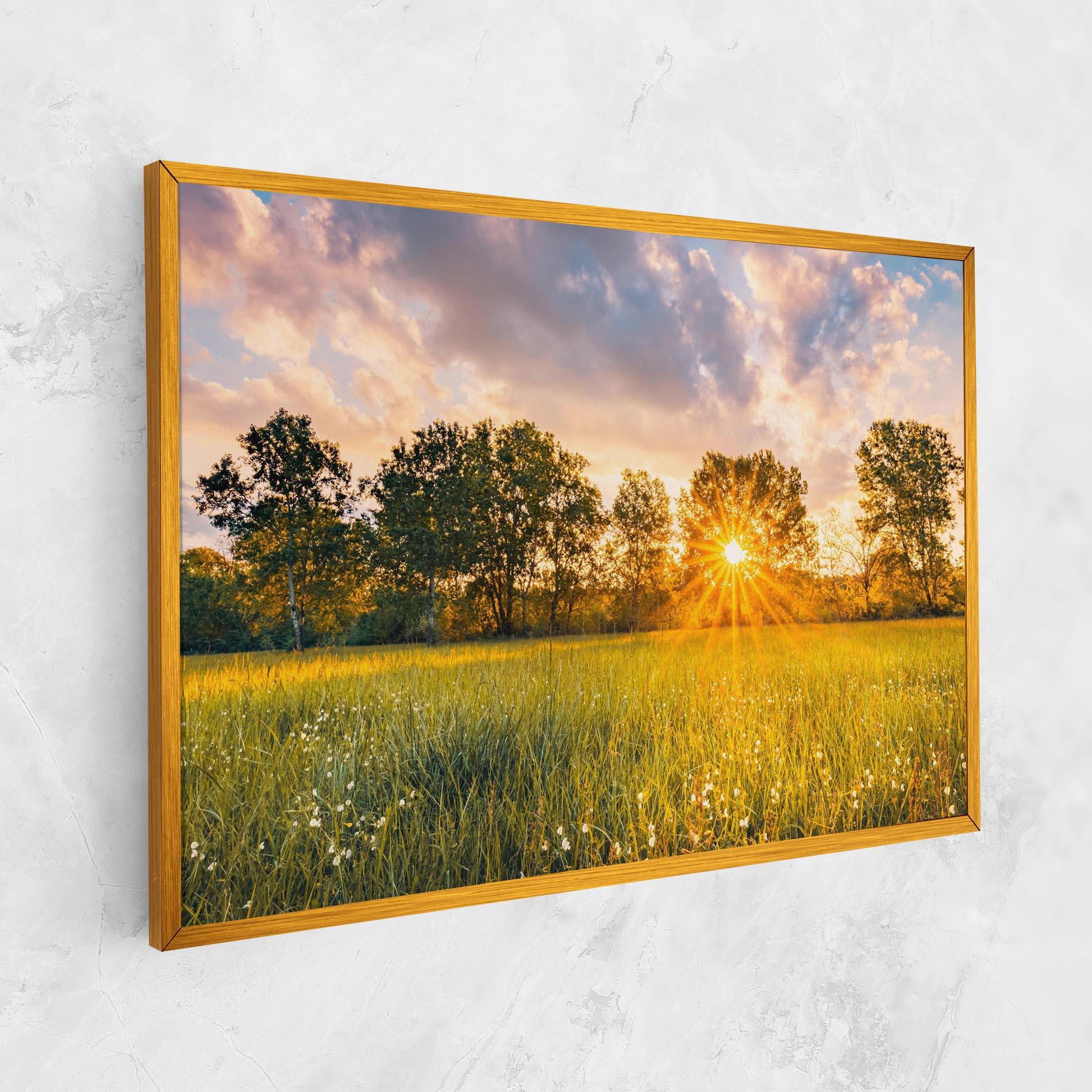 Vászonkép Blossoming Meadow mockup 1