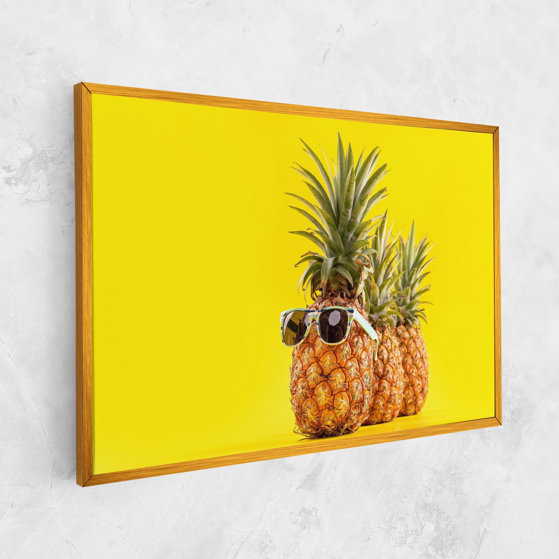 Vászonkép Pineapple Looking Up mockup 1