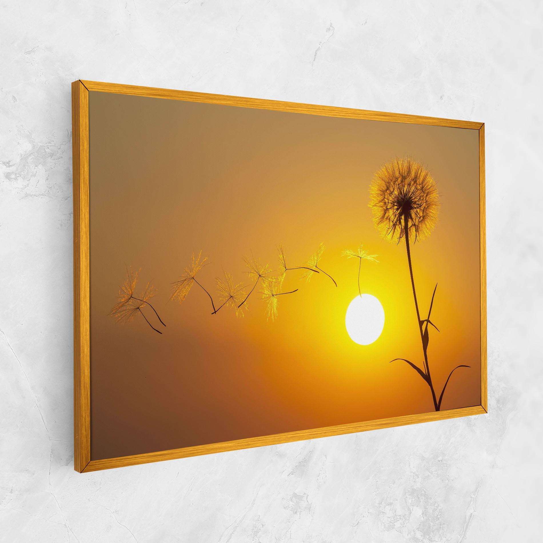 Vászonkép Summer Dandelion mockup 1