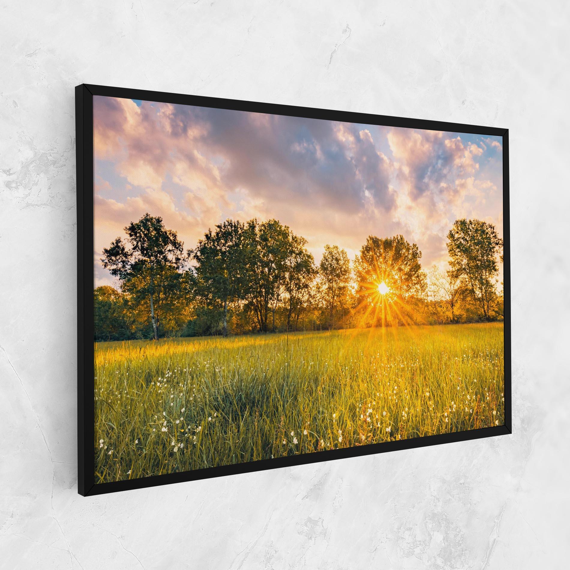 Vászonkép Blossoming Meadow mockup 1