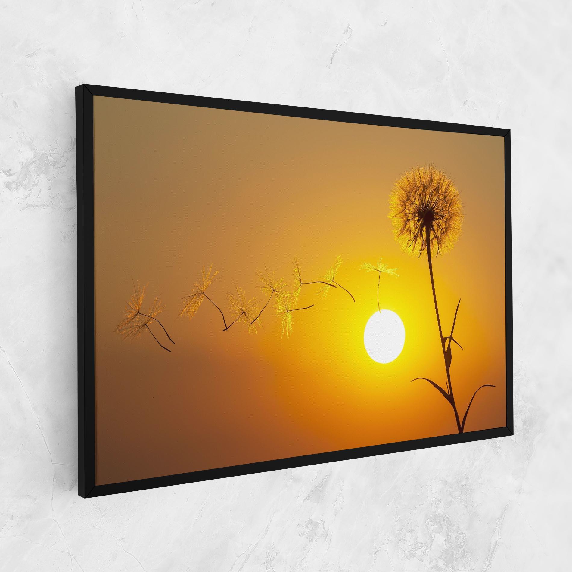 Vászonkép Summer Dandelion mockup 1