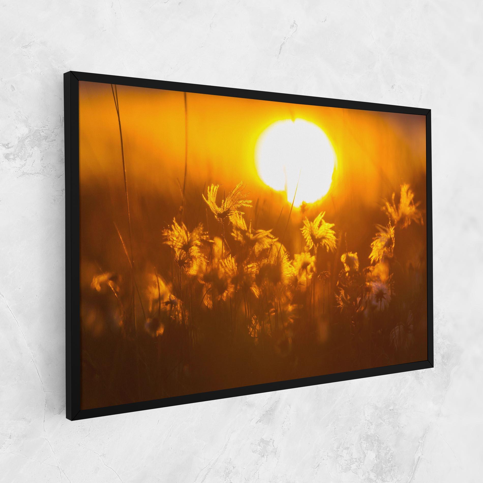 Vászonkép Wildflowers mockup 1