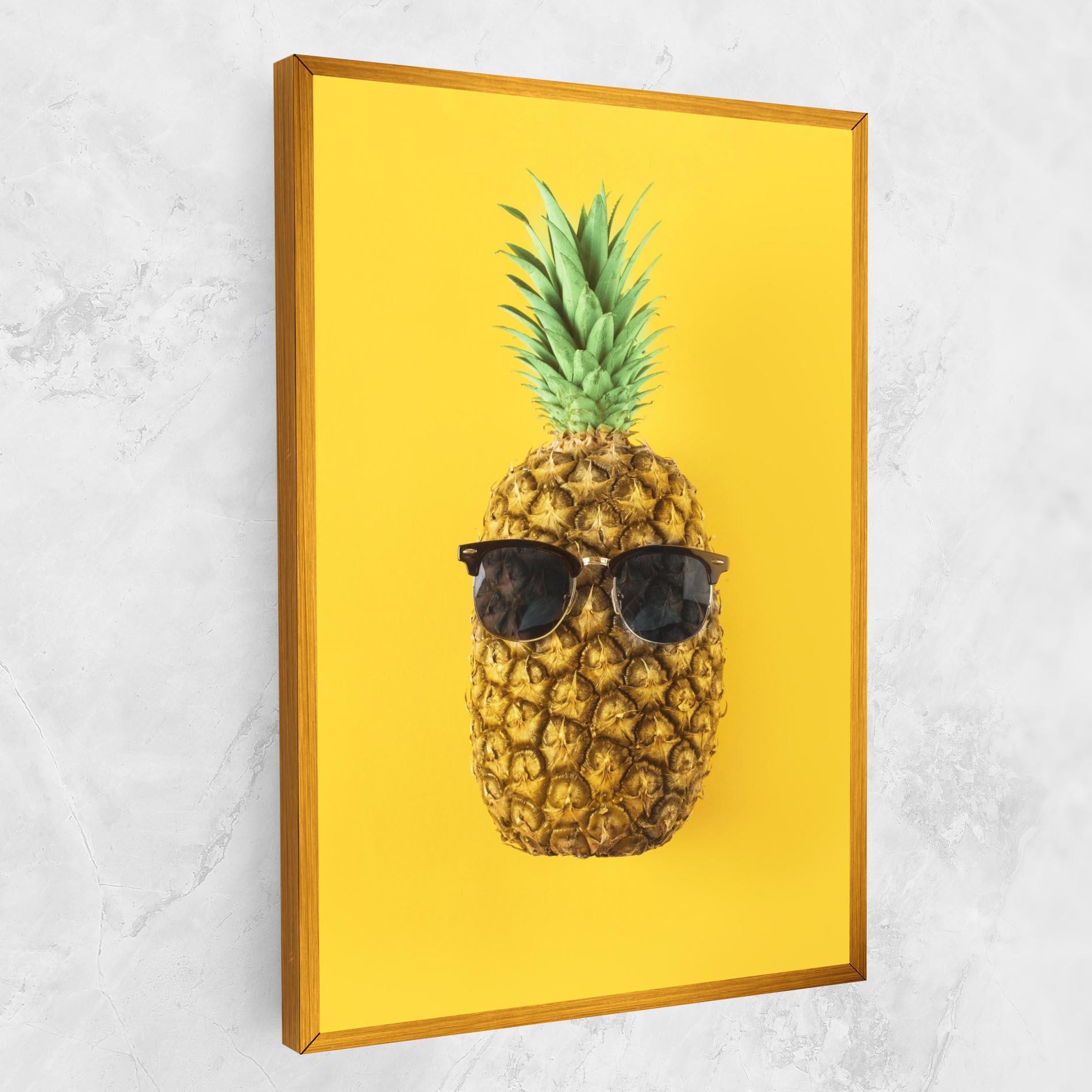 Vászonkép Fresh Pineapple mockup 1