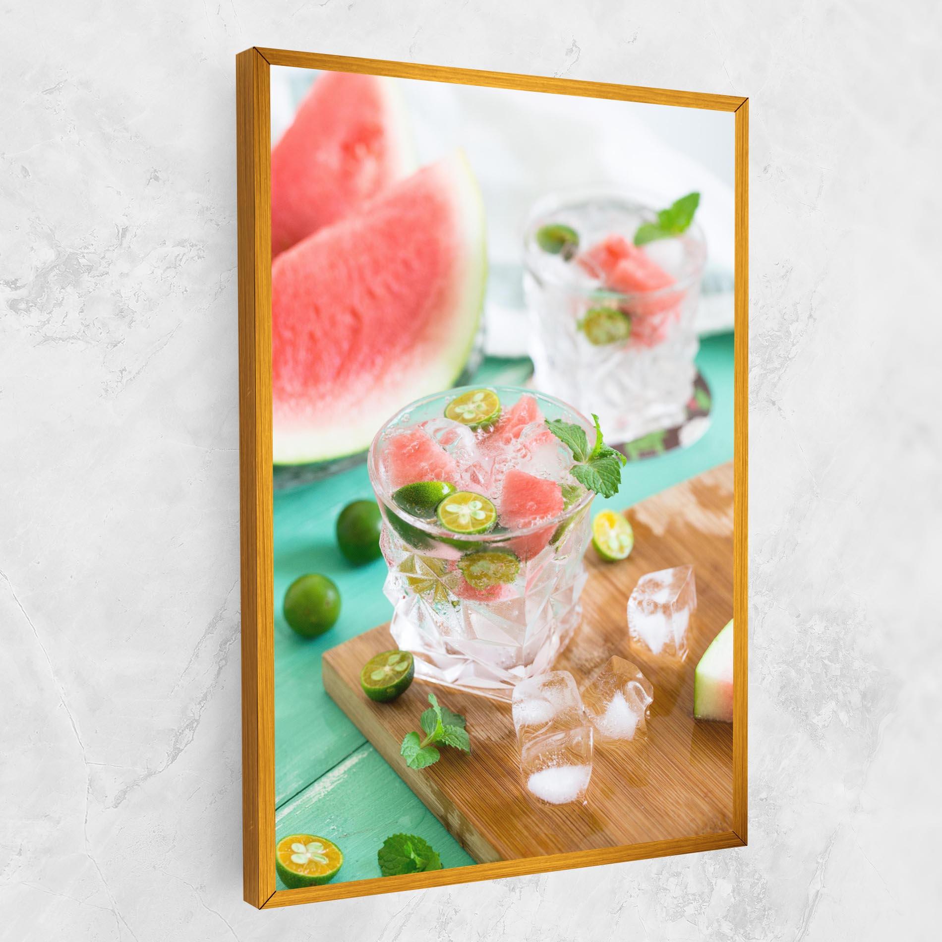 Vászonkép Summer Drink mockup 1
