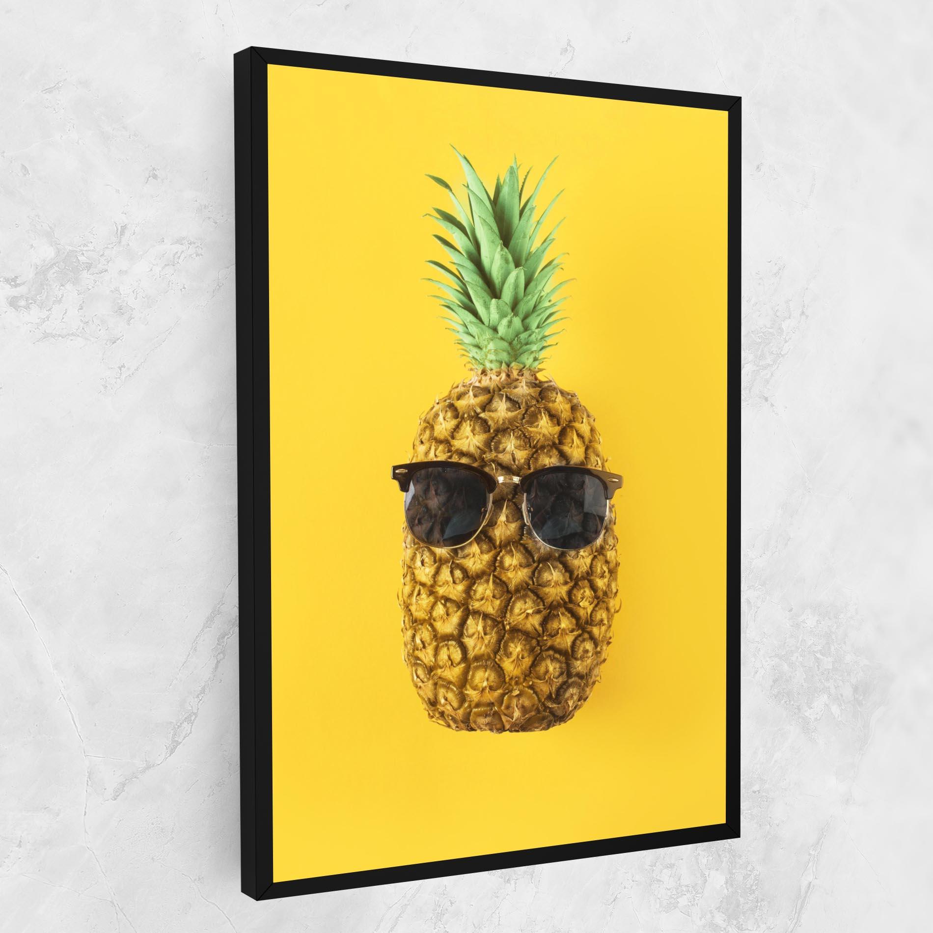 Vászonkép Fresh Pineapple mockup 1