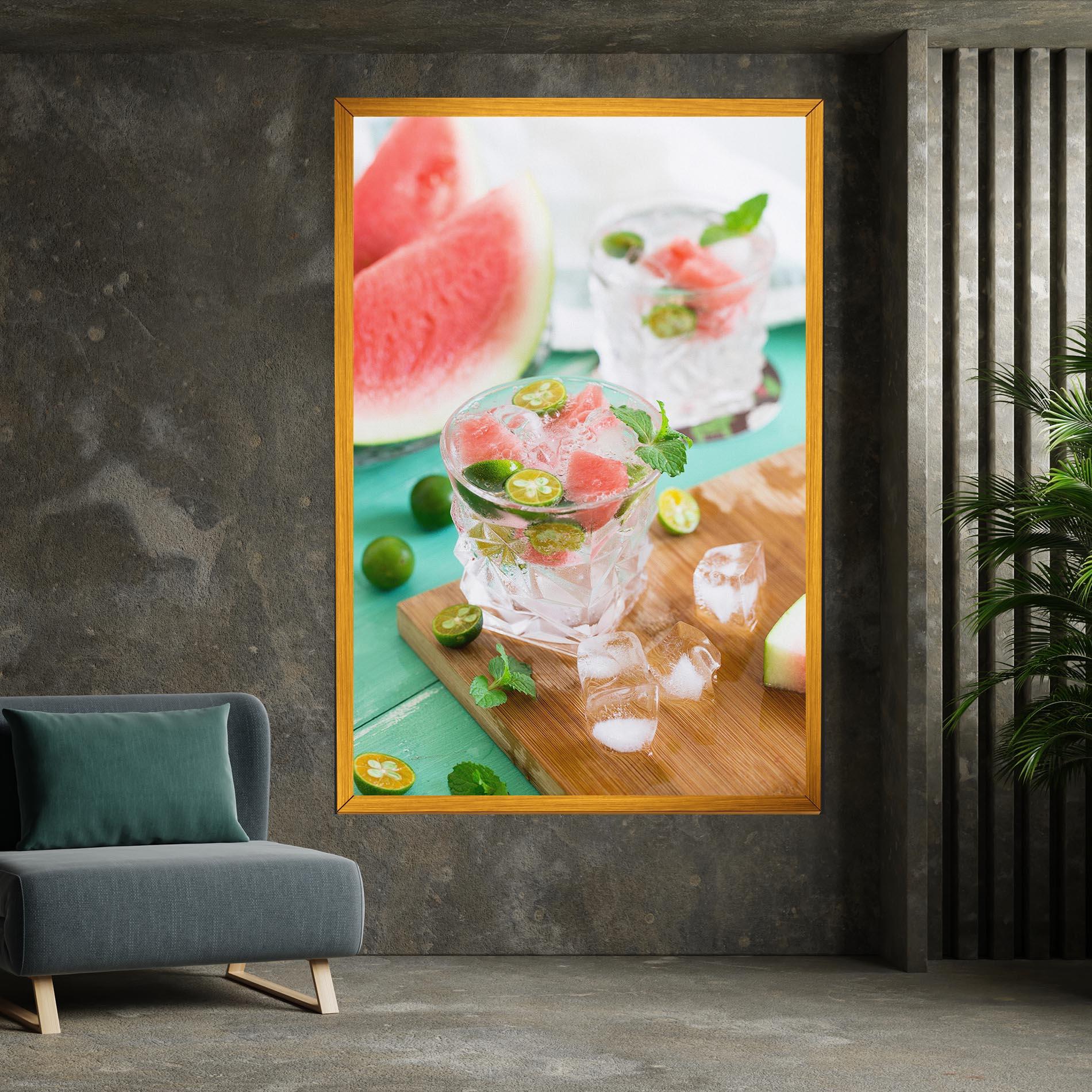 Vászonkép Summer Drink mockup 7