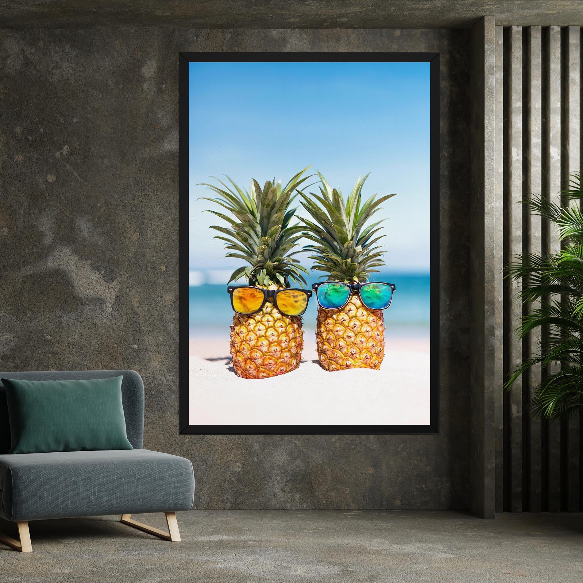 Vászonkép Trendy Sunglasses mockup 7