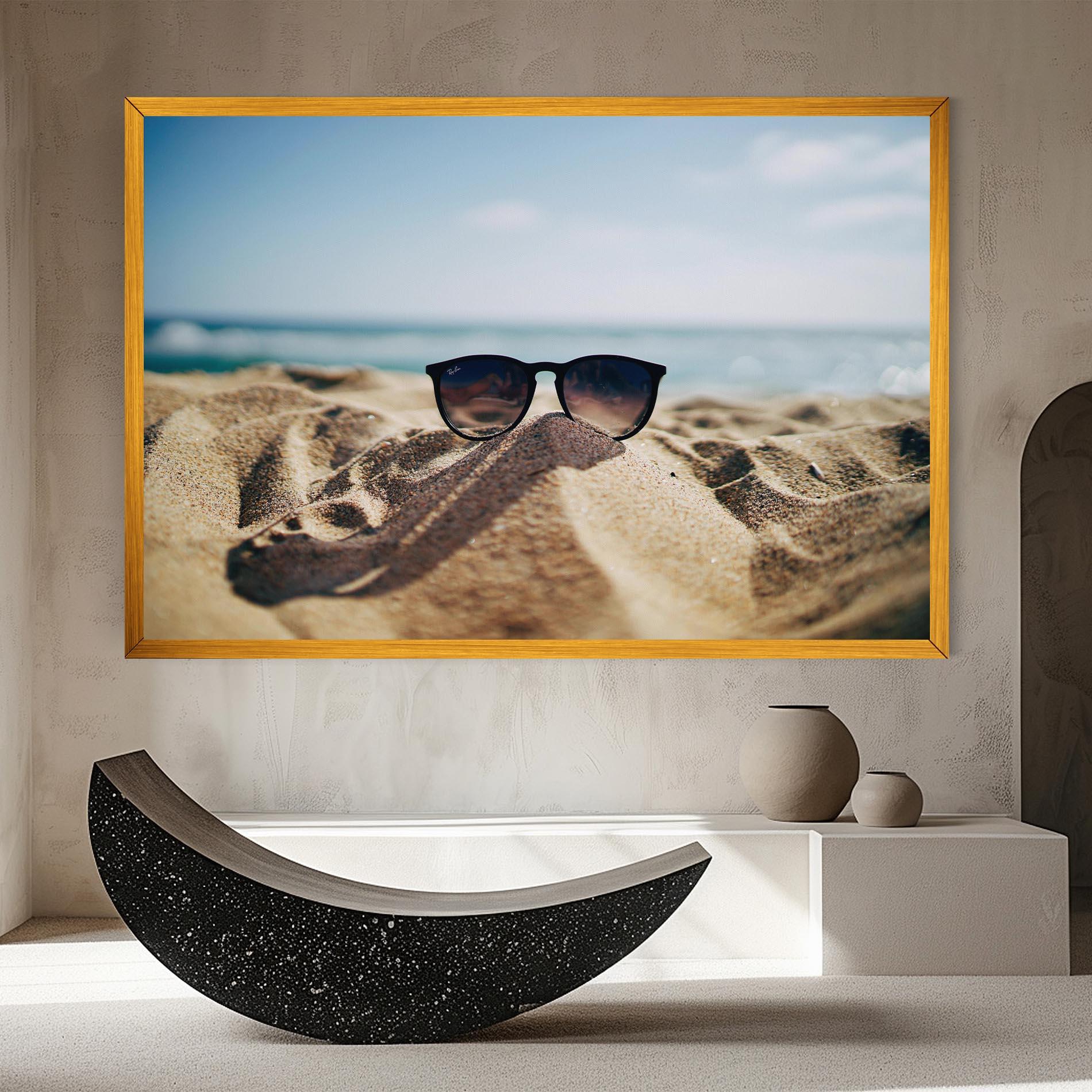 Vászonkép Sand Glasses mockup 8