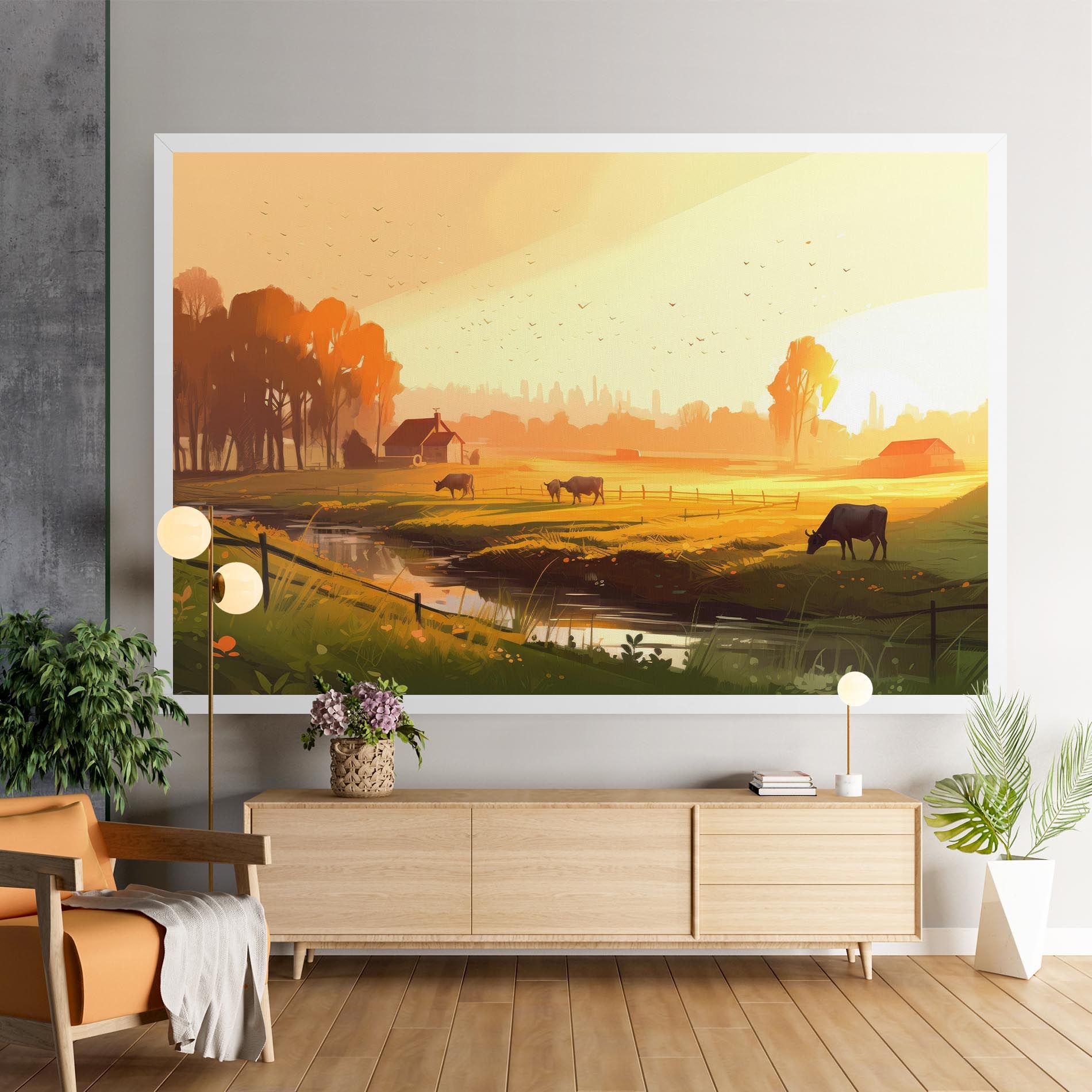 Sunlight Cows mockup 9