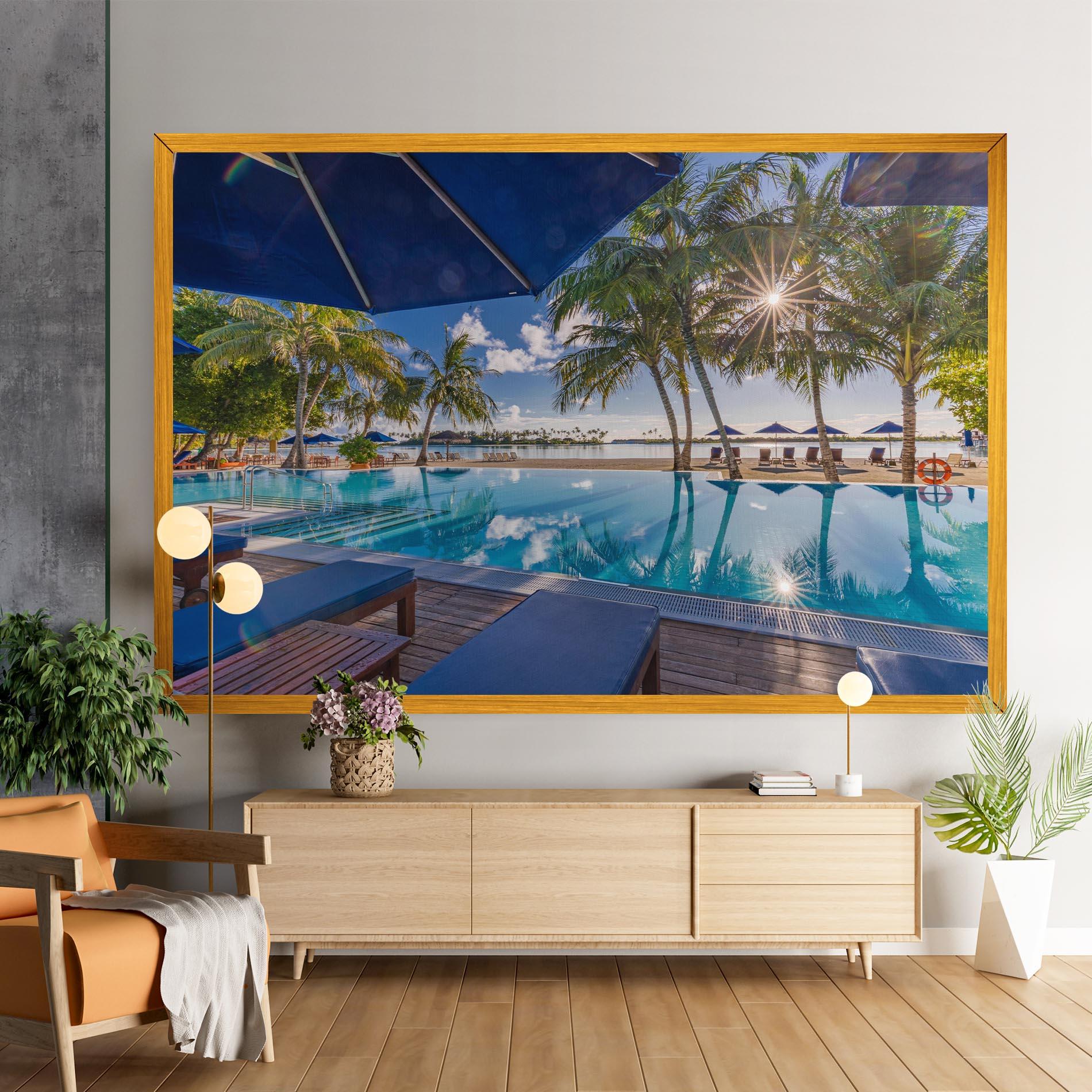 Vászonkép Fantastic Summer Mood mockup 9