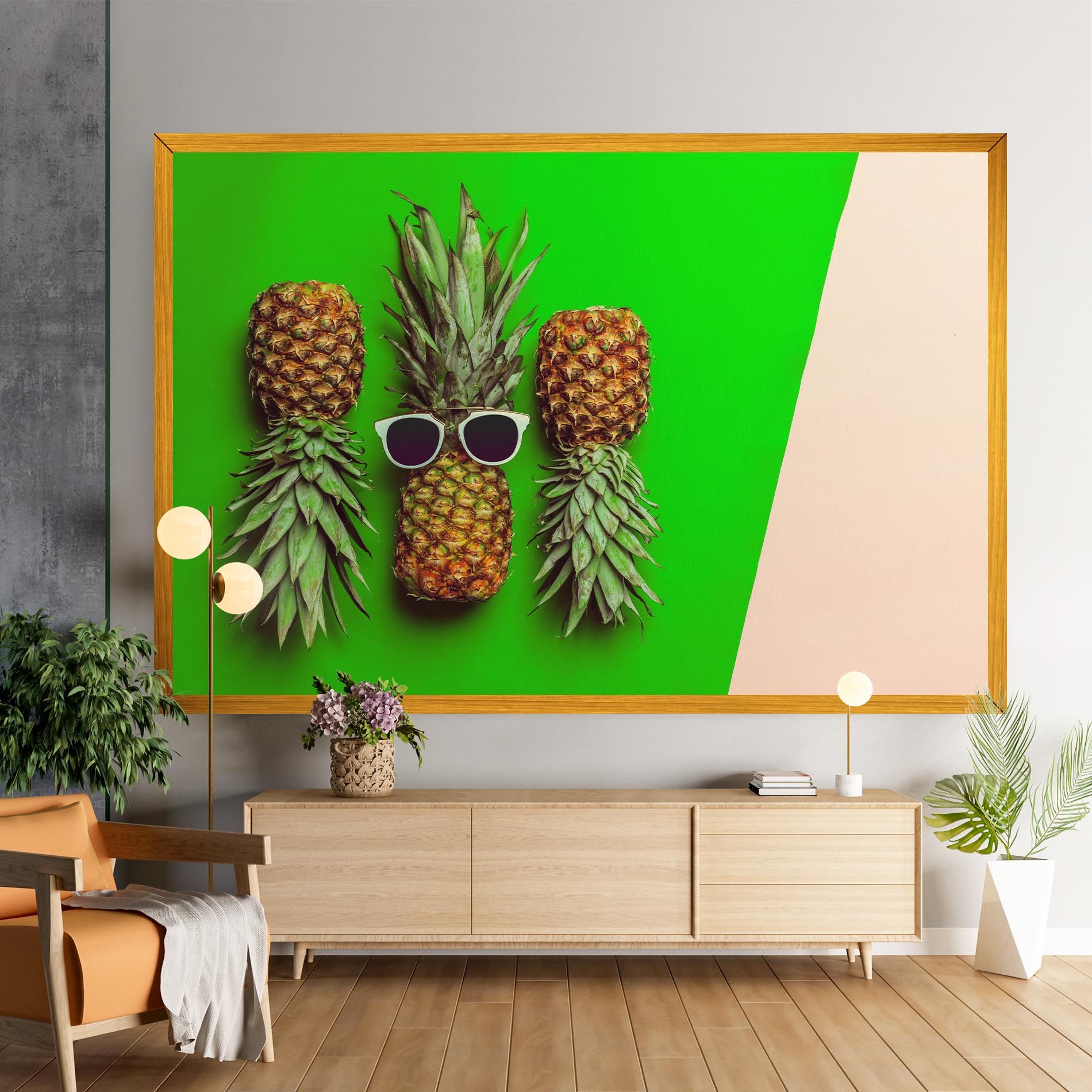 Green Pineapple mockup 9