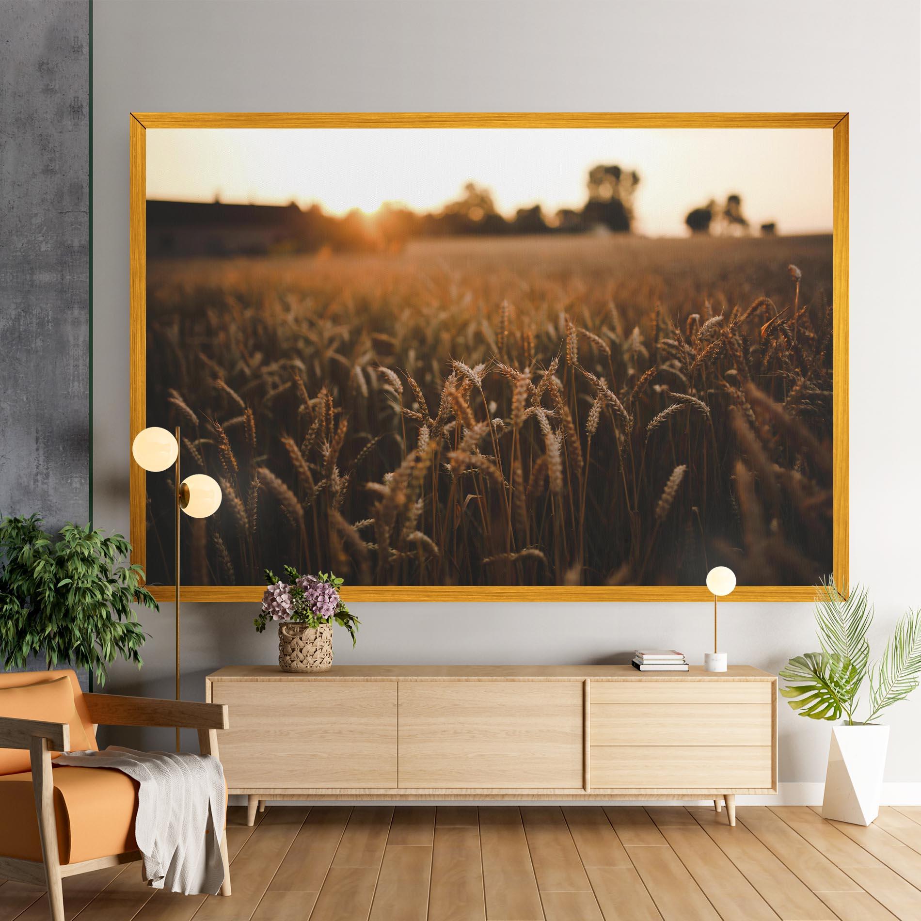 Vászonkép Summer Field mockup 9