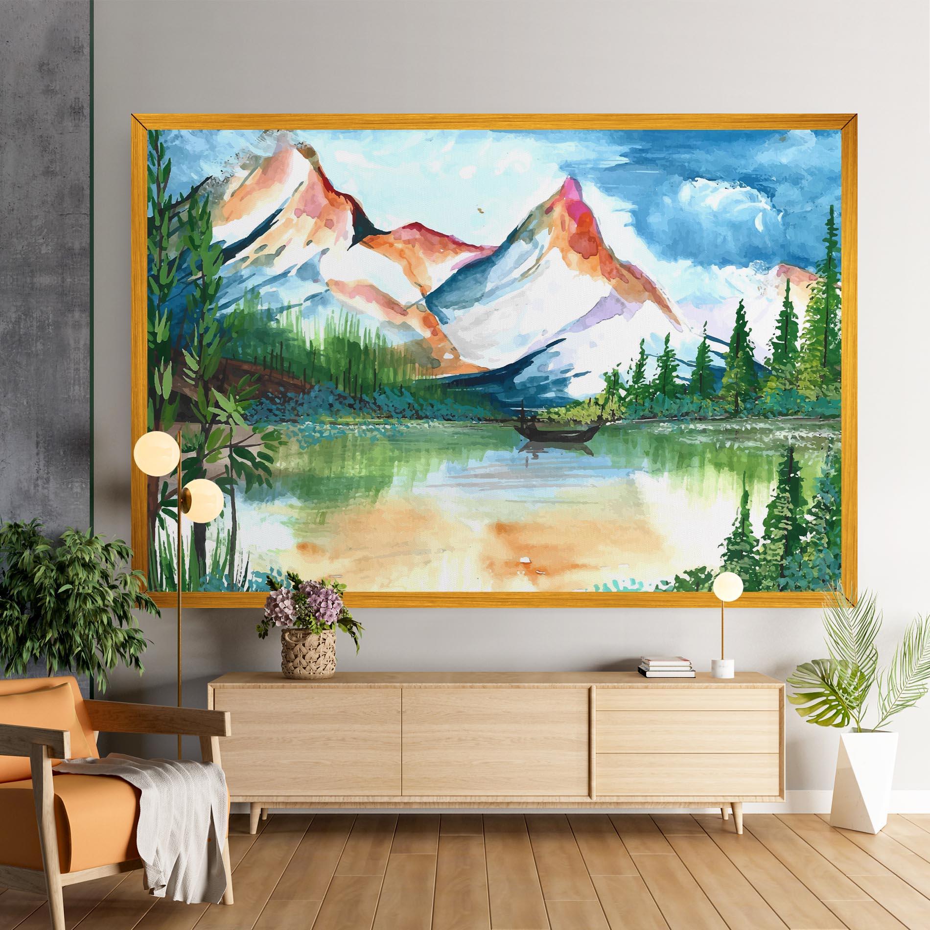 Vászonkép Summer Trip View 01 mockup 9