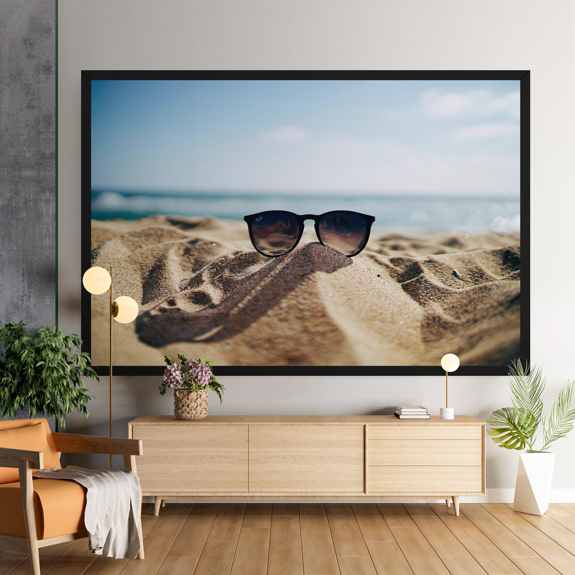Vászonkép Sand Glasses mockup 9