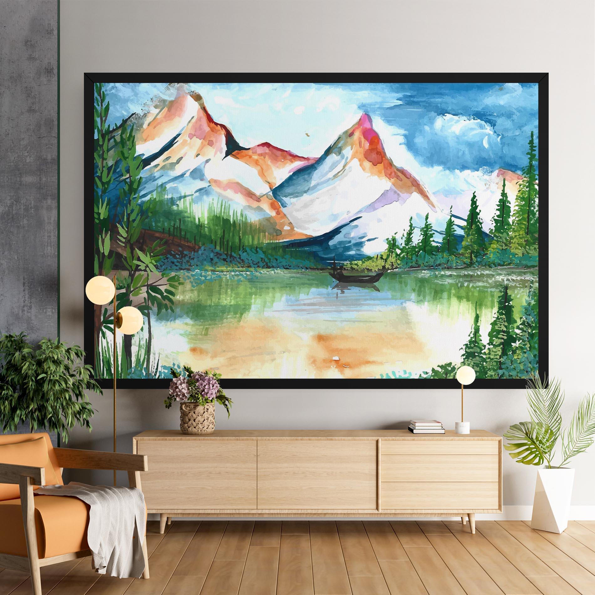 Vászonkép Summer Trip View 01 mockup 9