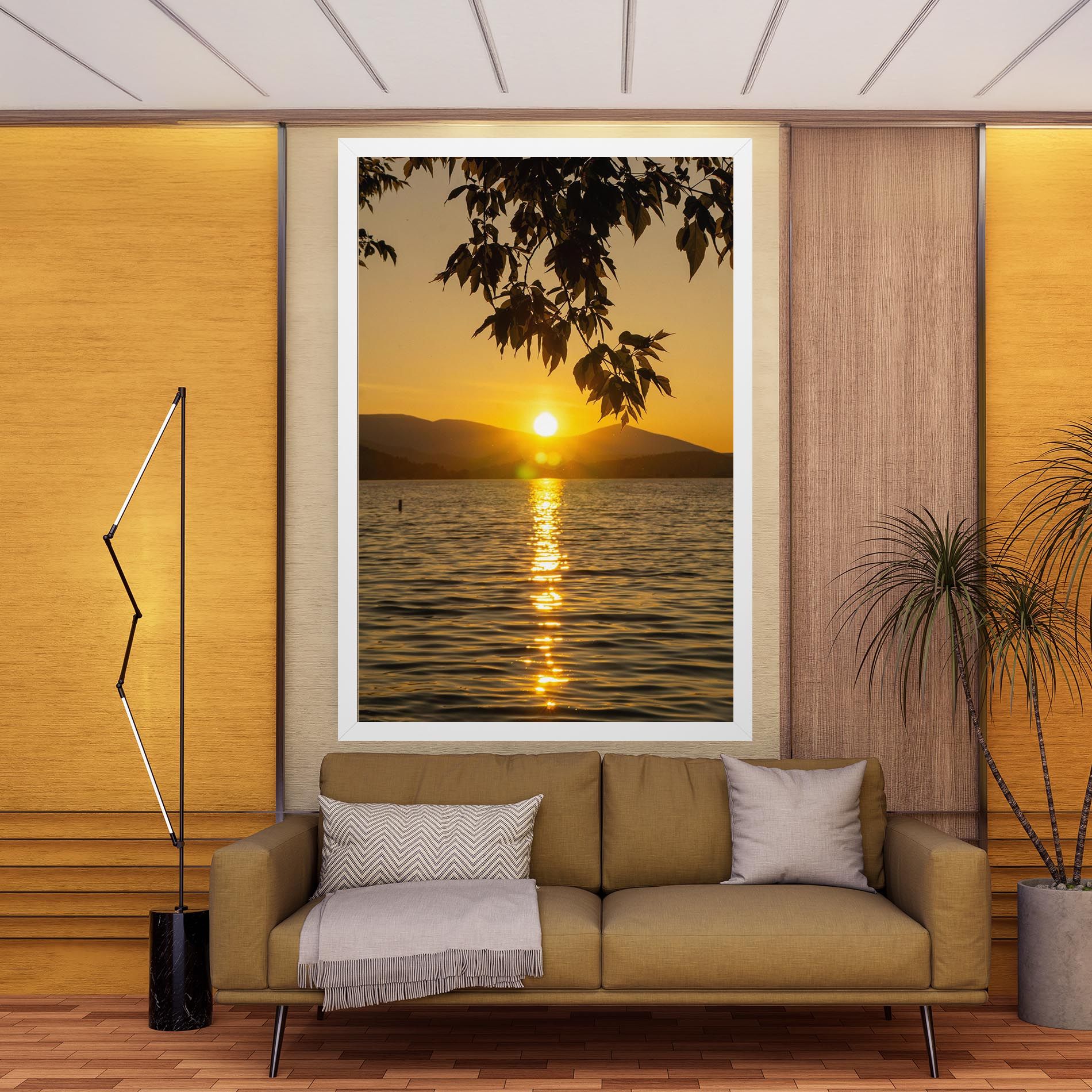 Yellow Sunrise mockup 9