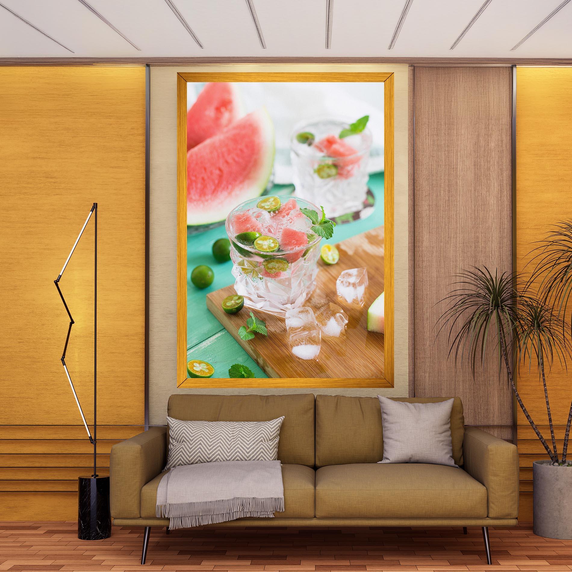 Vászonkép Summer Drink mockup 9