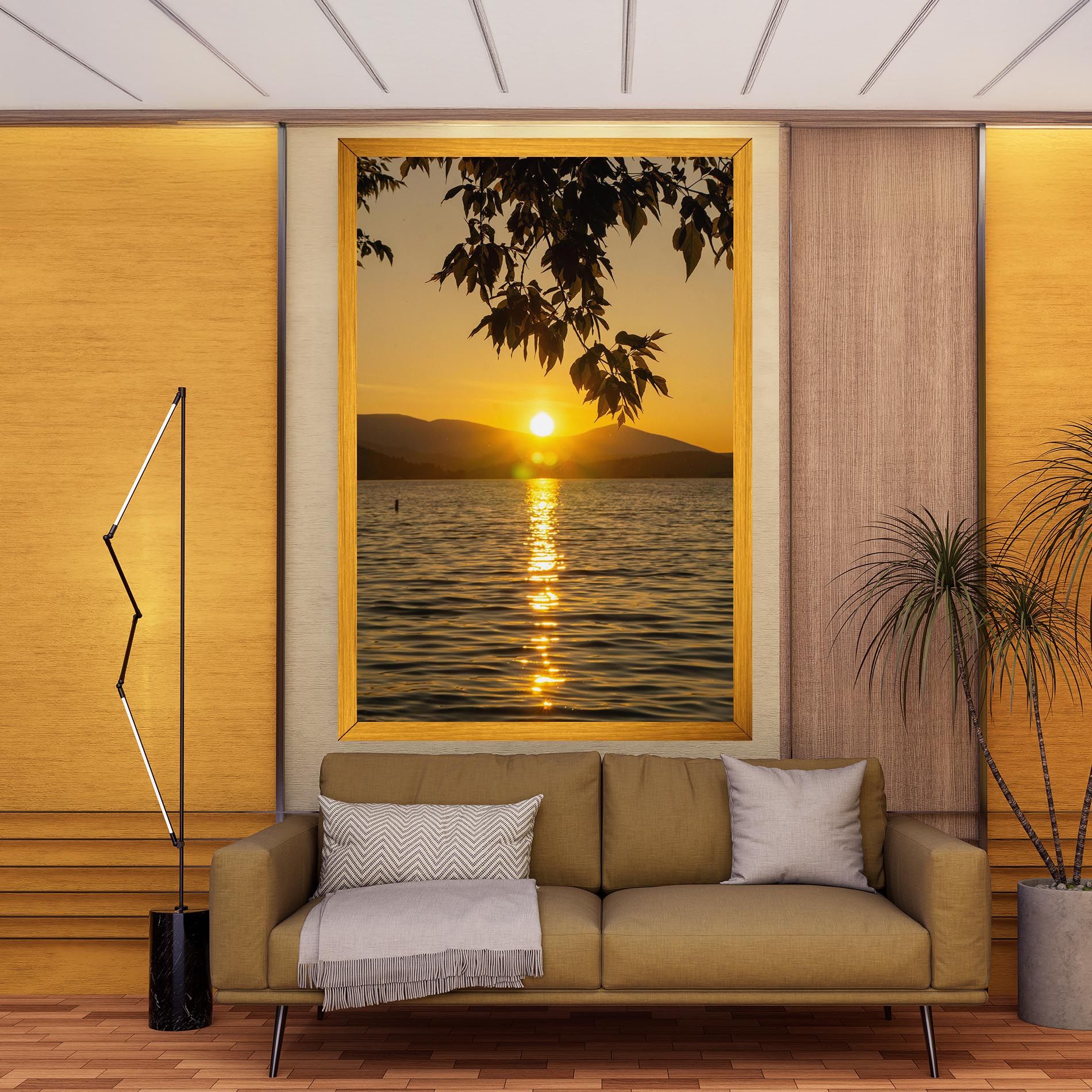 Yellow Sunrise mockup 9