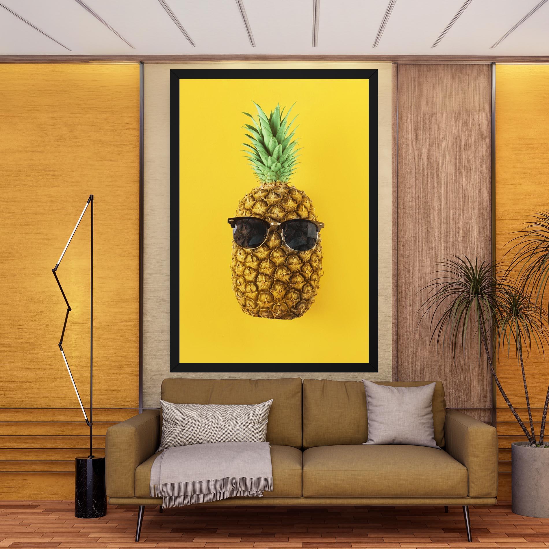 Vászonkép Fresh Pineapple mockup 9