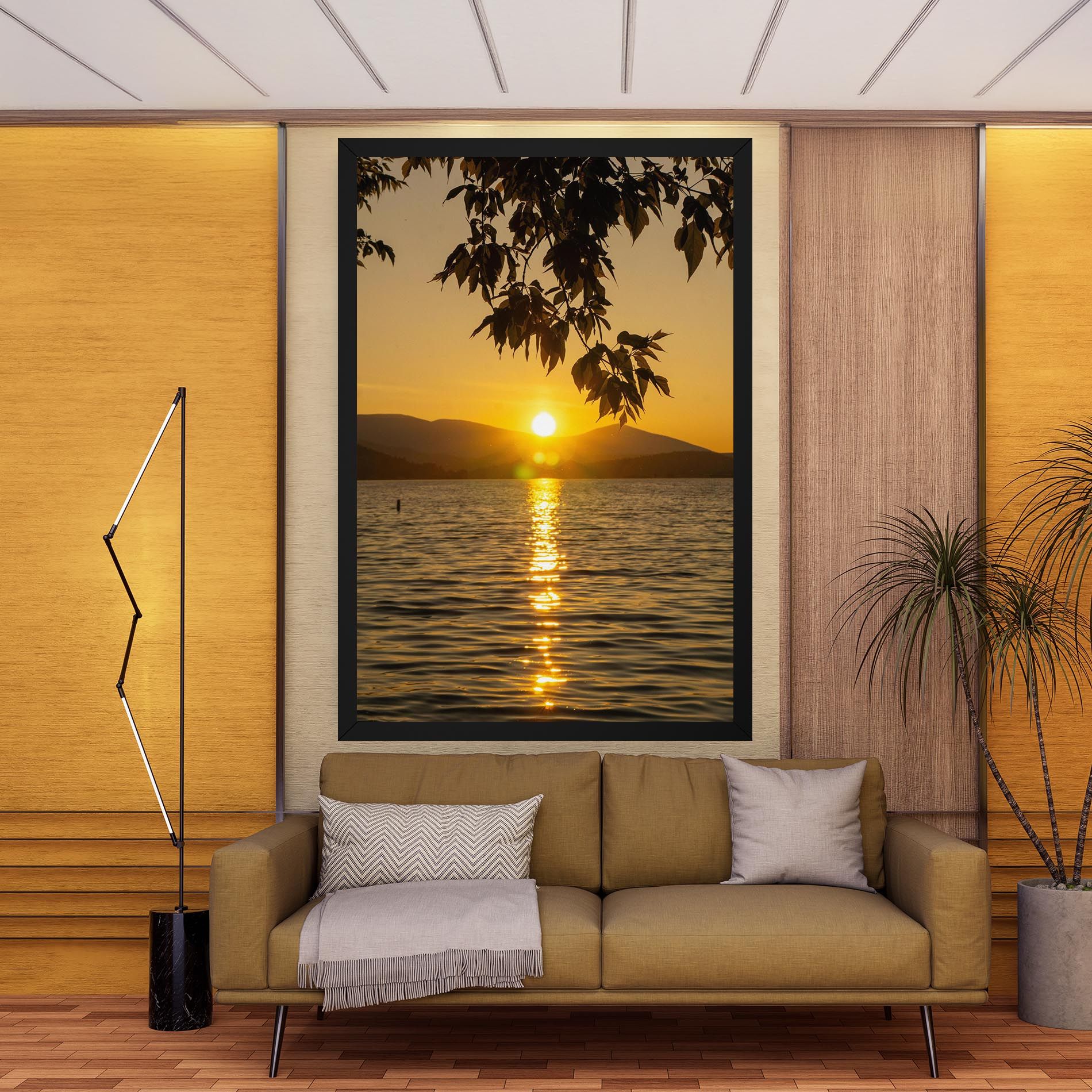 Yellow Sunrise mockup 9