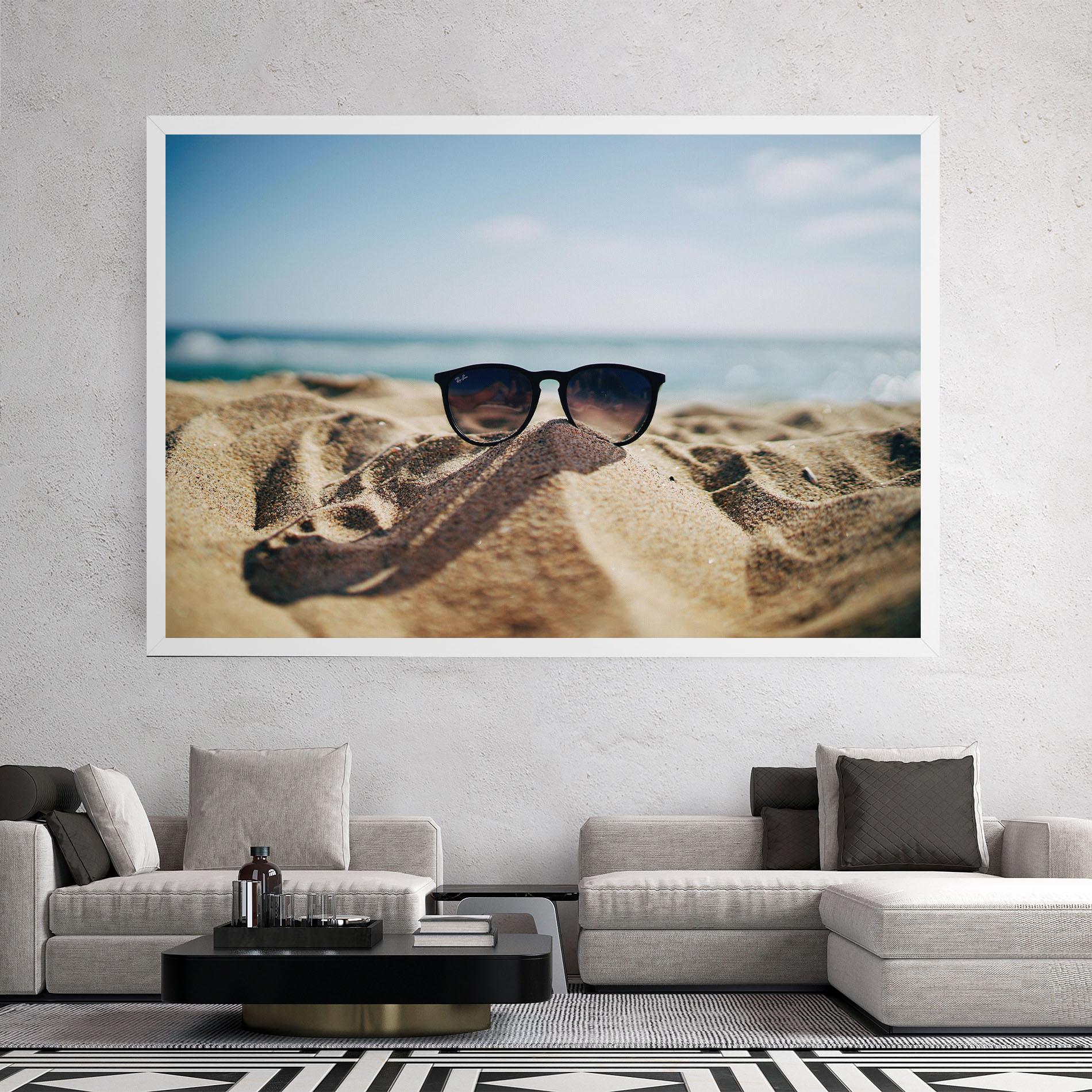 Vászonkép Sand Glasses mockup 2