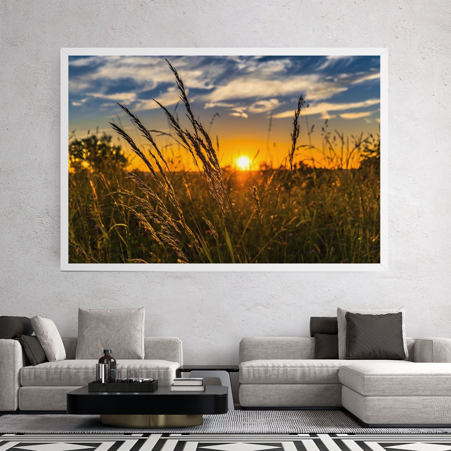 Wheat Sunset mockup 2