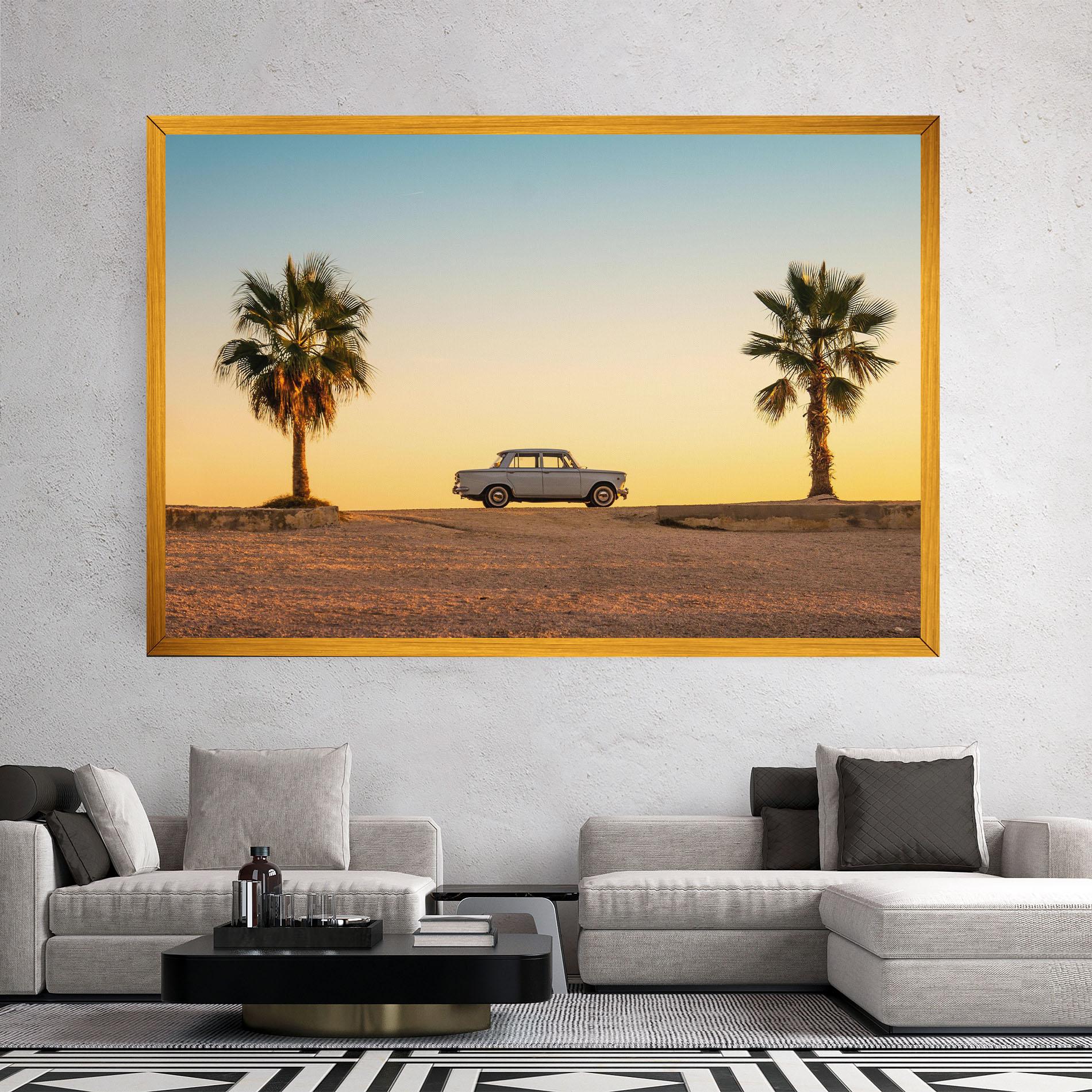 Vászonkép Summer Car mockup 2